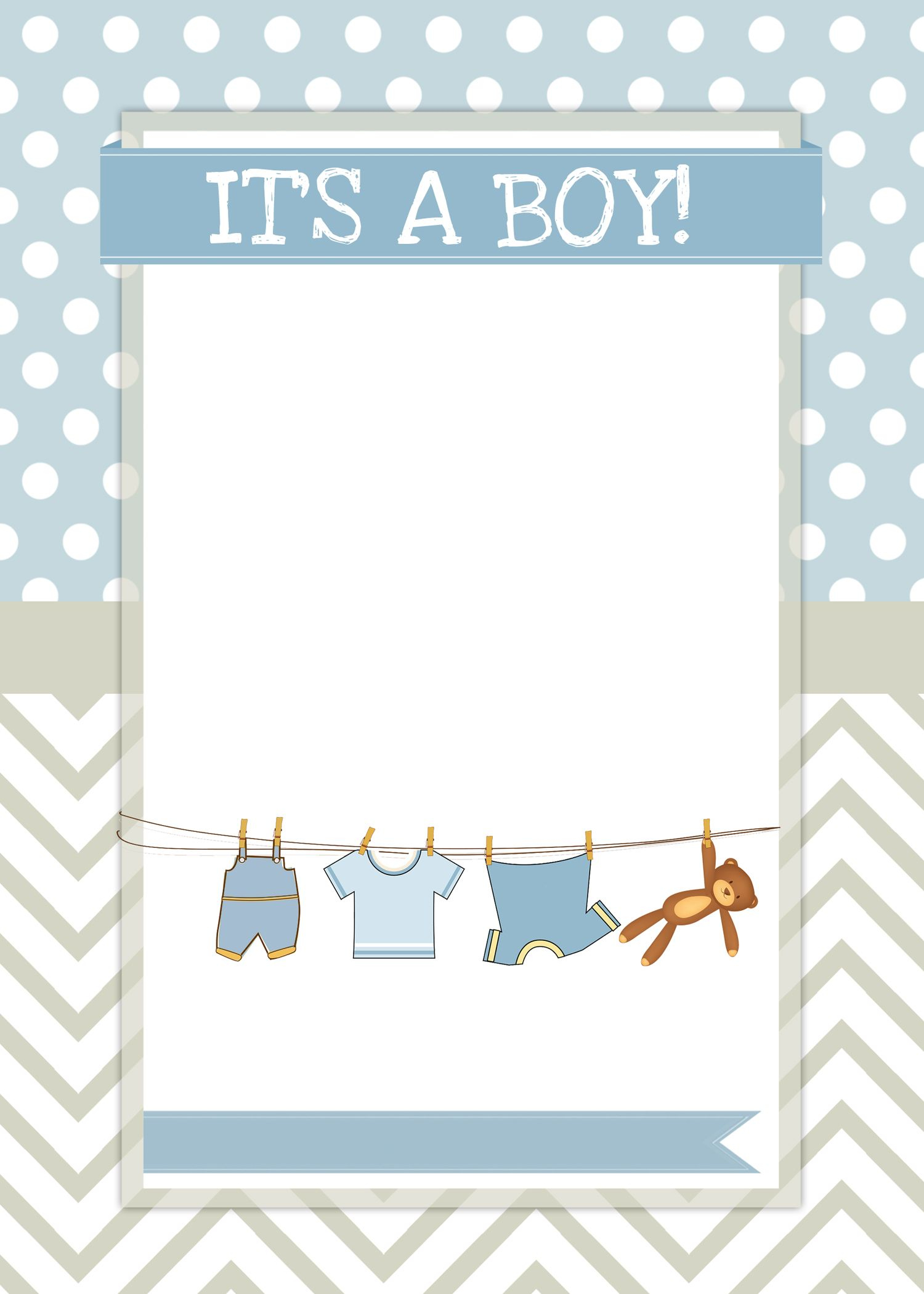 Boy Baby Shower Free Printables - How To Nest For Less™ | Free regarding Baby Shower Invitations Free Printable for a Boy