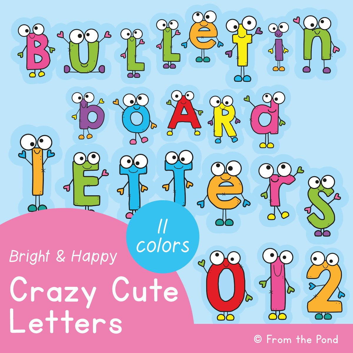 Bulletin Board Letters For The Classroom - Just Print And Display with regard to Free Printable Alphabet Letters For Display