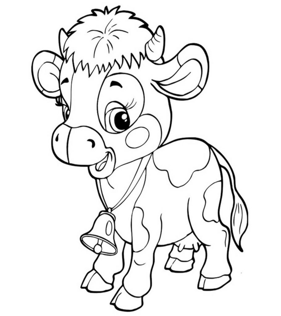 Coloring Page Cow &amp;amp; Coloring Book. 6000+ Coloring Pages. with Coloring Pages Of Cows Free Printable