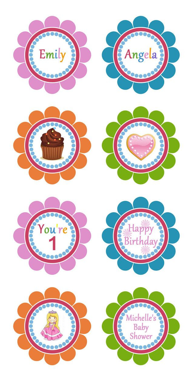 Cupcake Toppers Templatedanbradster On Deviantart | Cupcake in Cupcake Topper Templates Free Printable