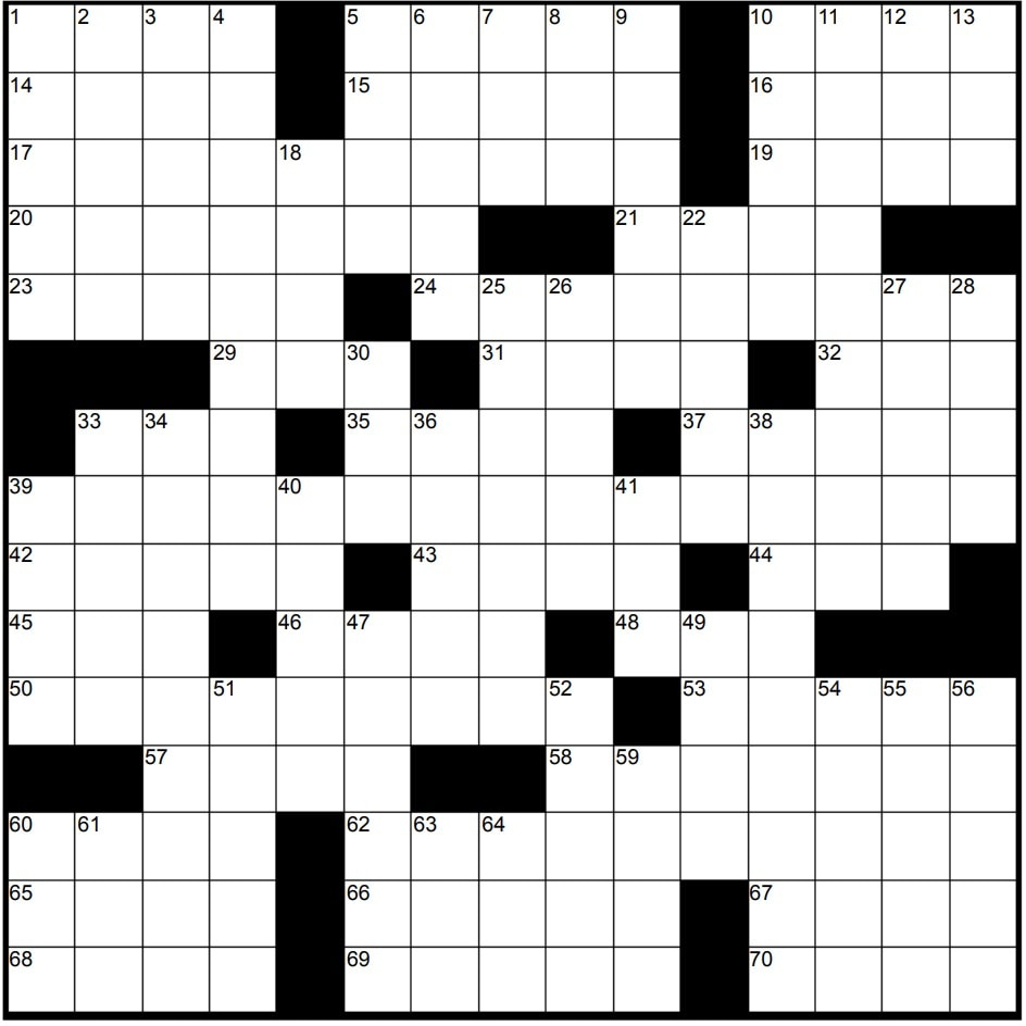 Daily Crossword Puzzles Free From The Washington Post - The within Free Daily Online Printable Crossword Puzzles