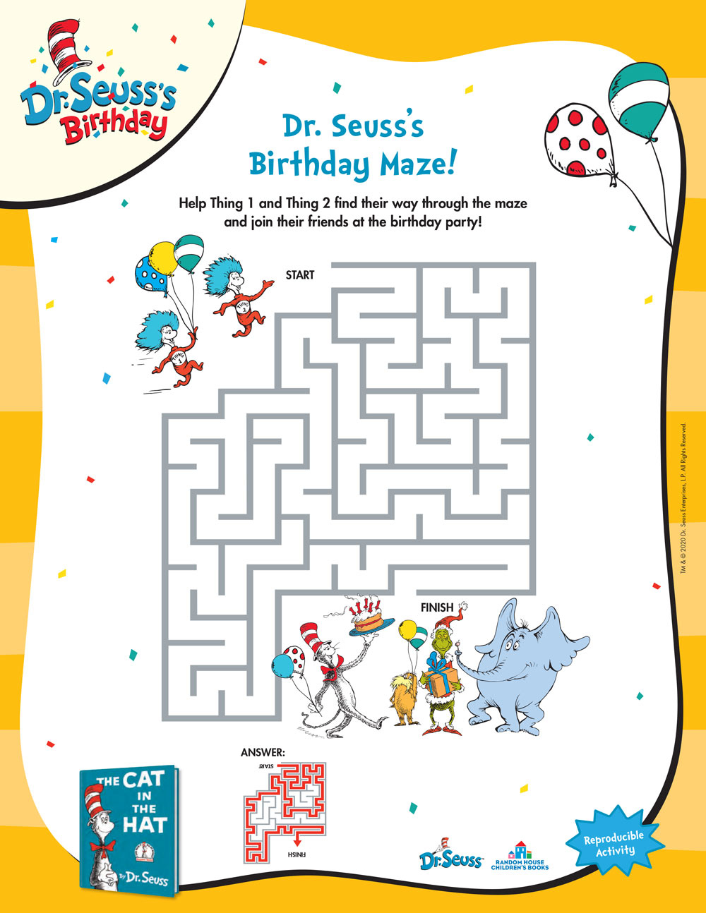 Dr. Seuss Printables And Activities | Brightly for Dr Seuss Free Printables