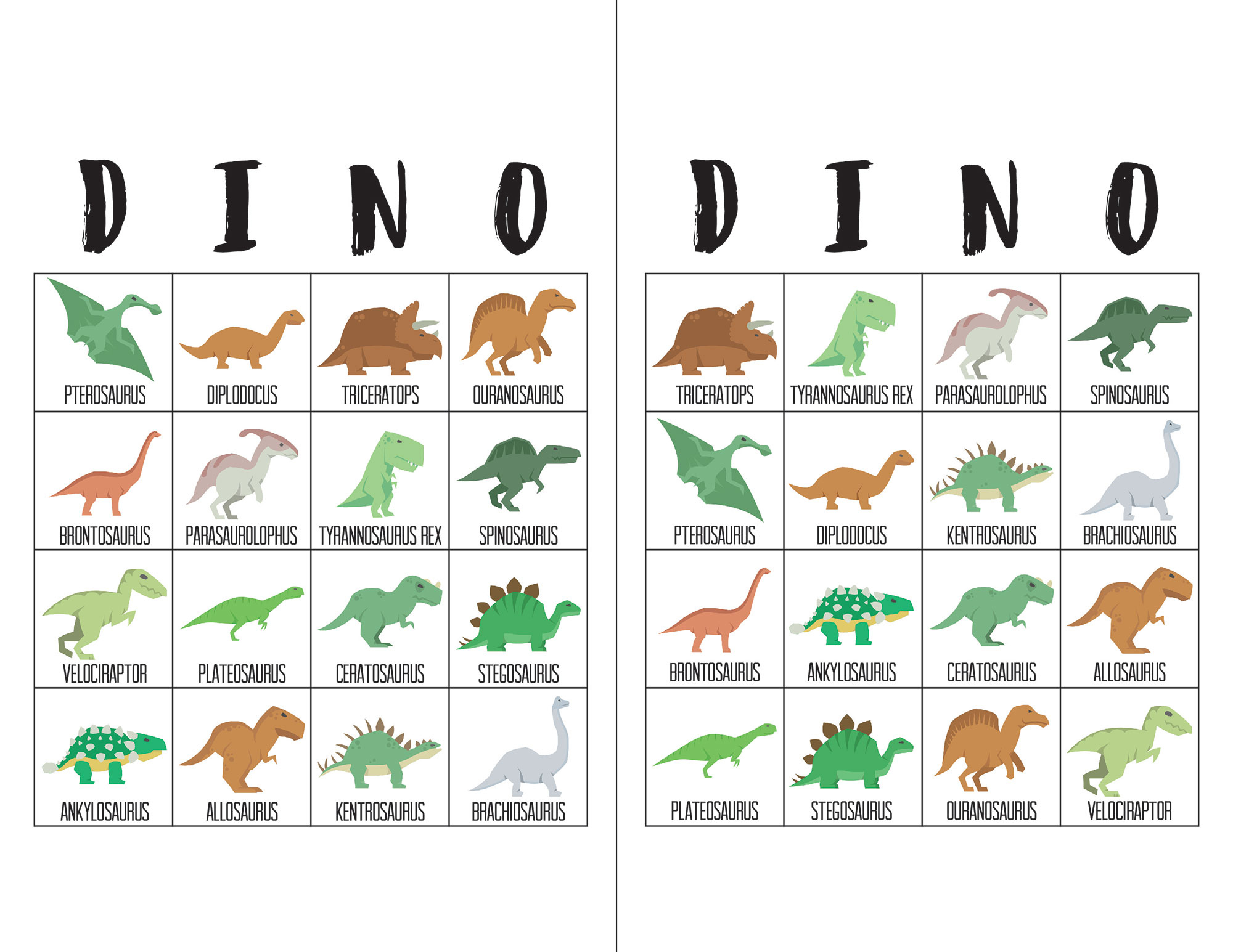 Featured Image | Winnetka-Northfield Public Library District regarding Dinosaur Bingo Printable Free