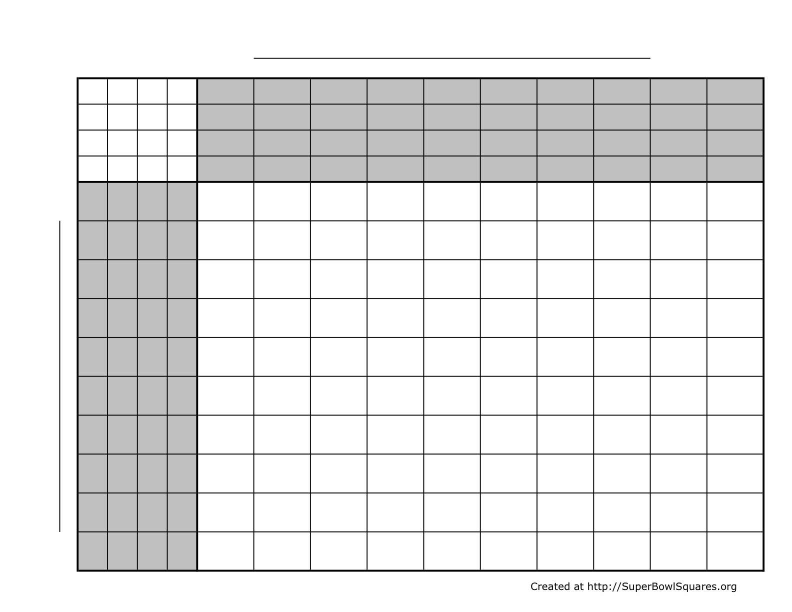 Football Squares | Super Bowl Squares | Play Football Squares Online intended for Football Squares Printable Free