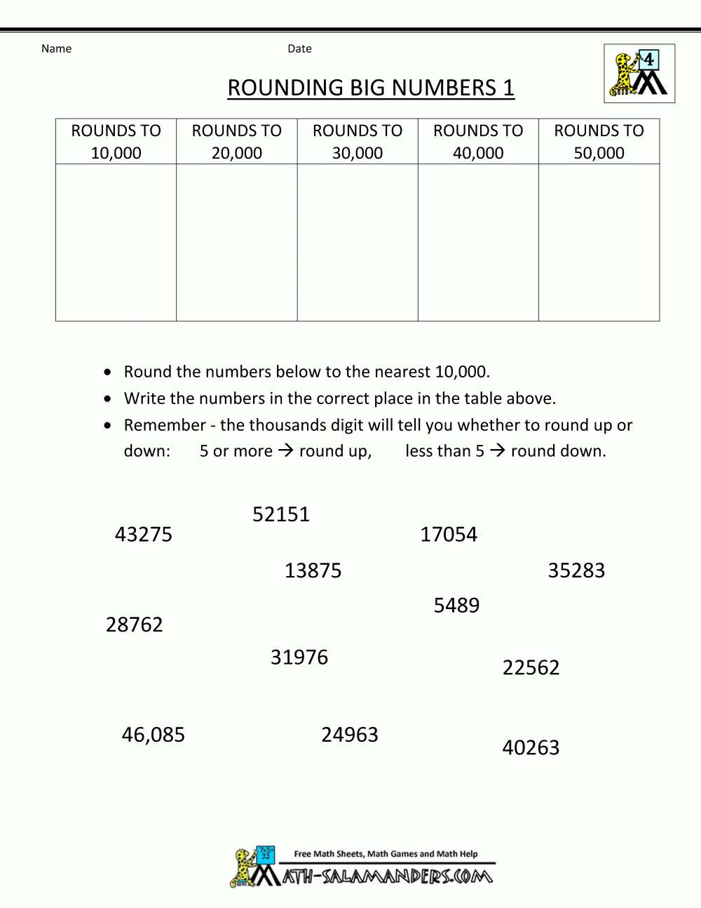 Free-4Th-Grade-Math-Worksheets-Rounding-Big-Numbers-1.Gif 1,000 with regard to Free Printable 4th Grade Rounding Worksheets