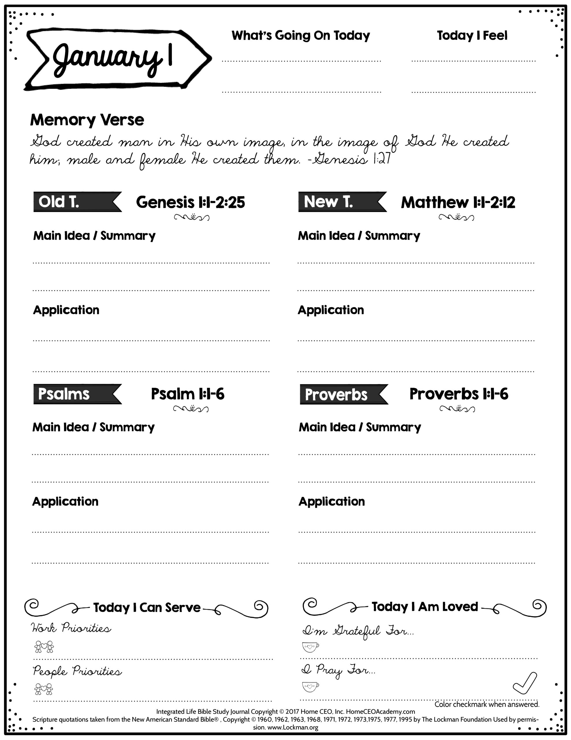 Free Bible Study Printables in Free Printable Bible Study Worksheets