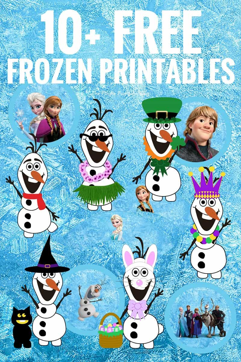 Free Frozen Printables For Frozen Parties! inside Free Frozen Printables