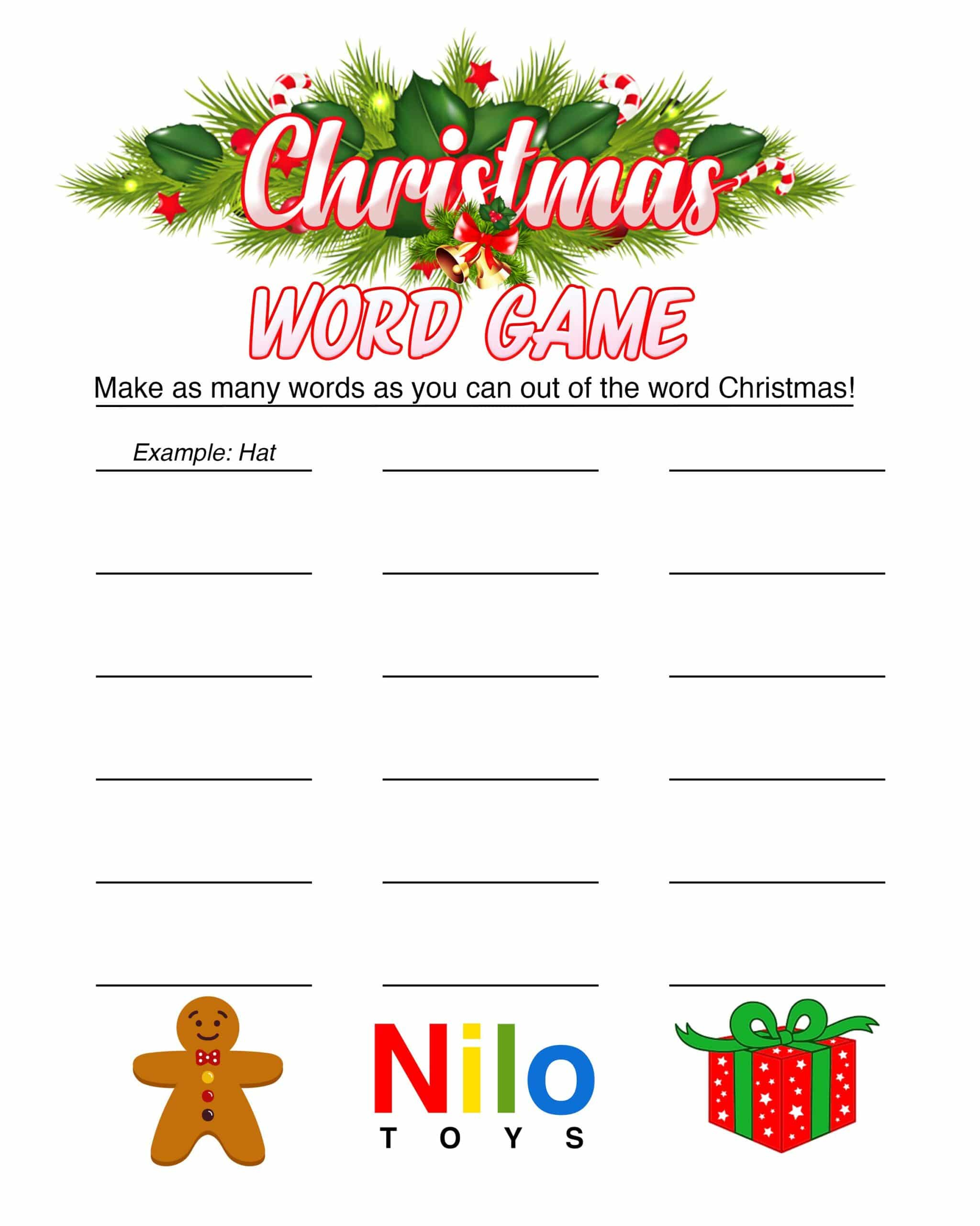 Free Kids Games For Christmas | Printable Word Games For Kids regarding Free Games For Christmas That Is Printable