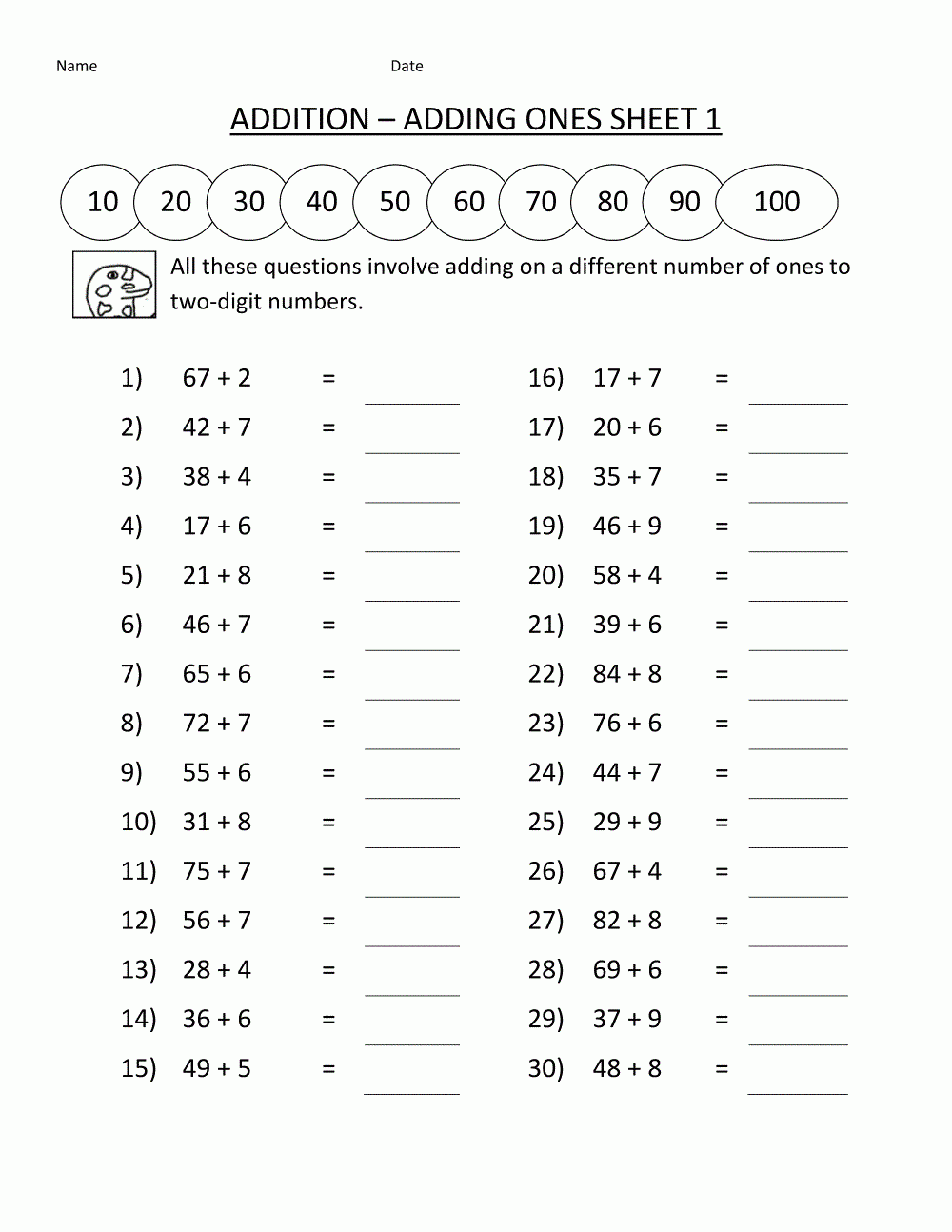 Free Math Sheets | Printable Math Worksheets, Free Printable Math with Free Math Printables