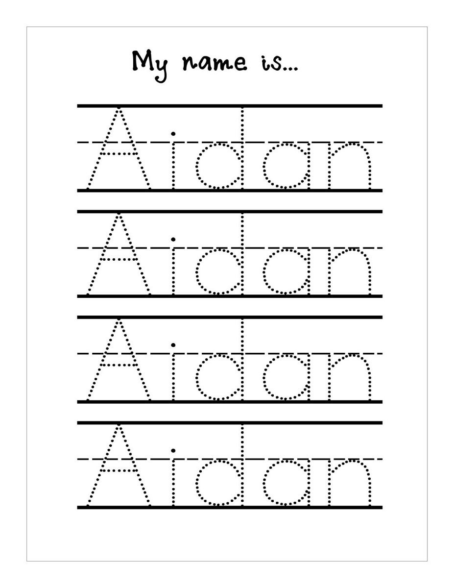 Free Name Tracing Worksheets - Bing | Name Tracing Worksheets throughout Free Name Printables