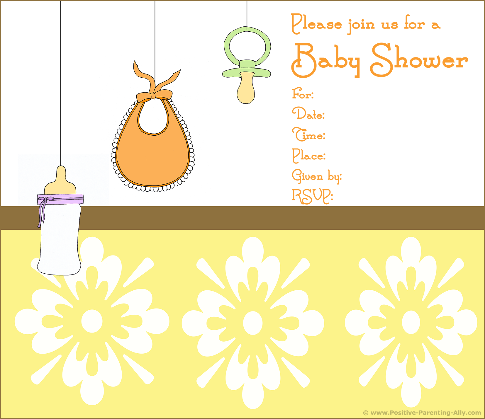 Free Printable Baby Shower Invitations In High Quality Resolution throughout Baby Shower Templates Free Printable