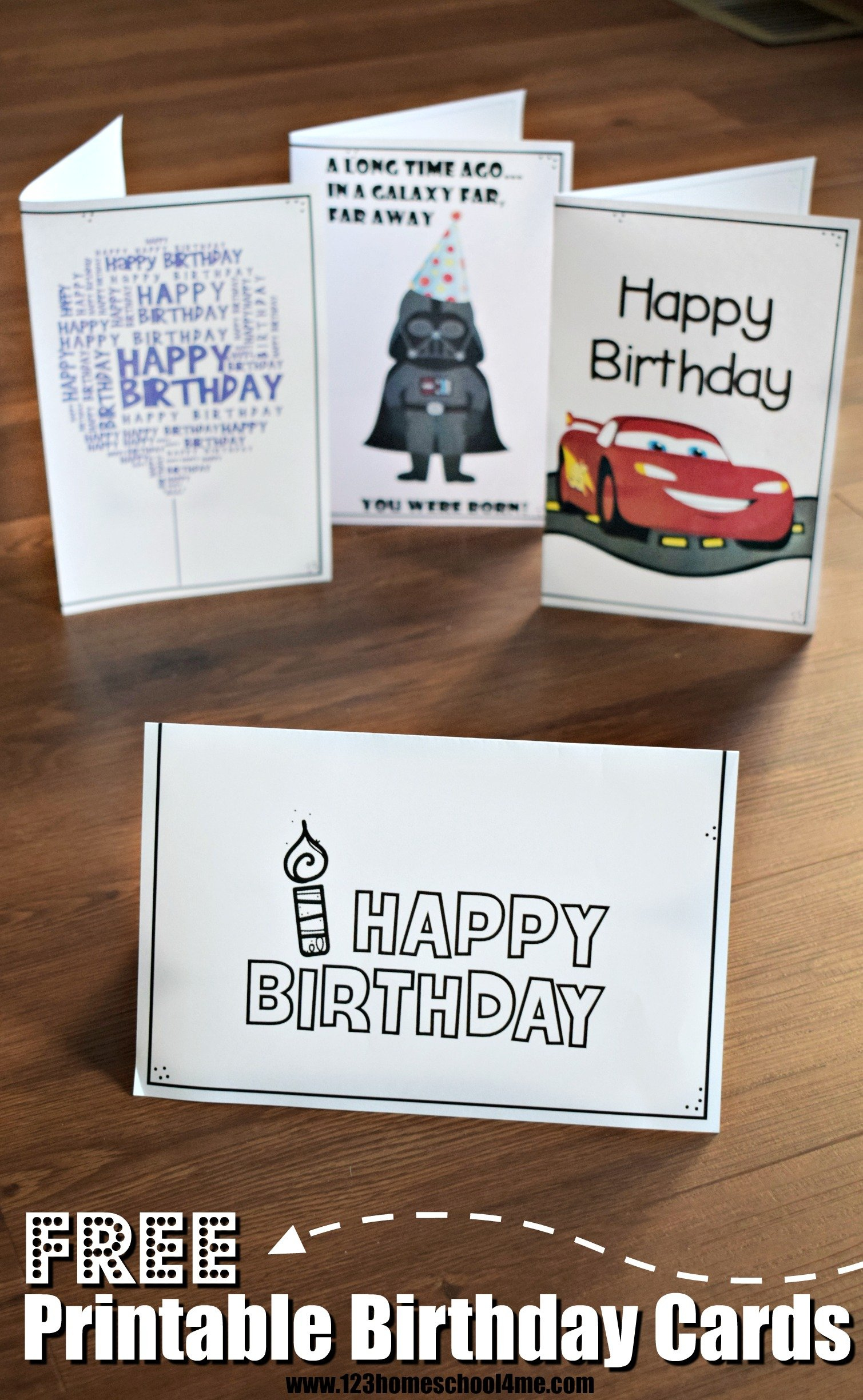 Free Printable Birthday Cards in Free Printable Birthday Scrolls