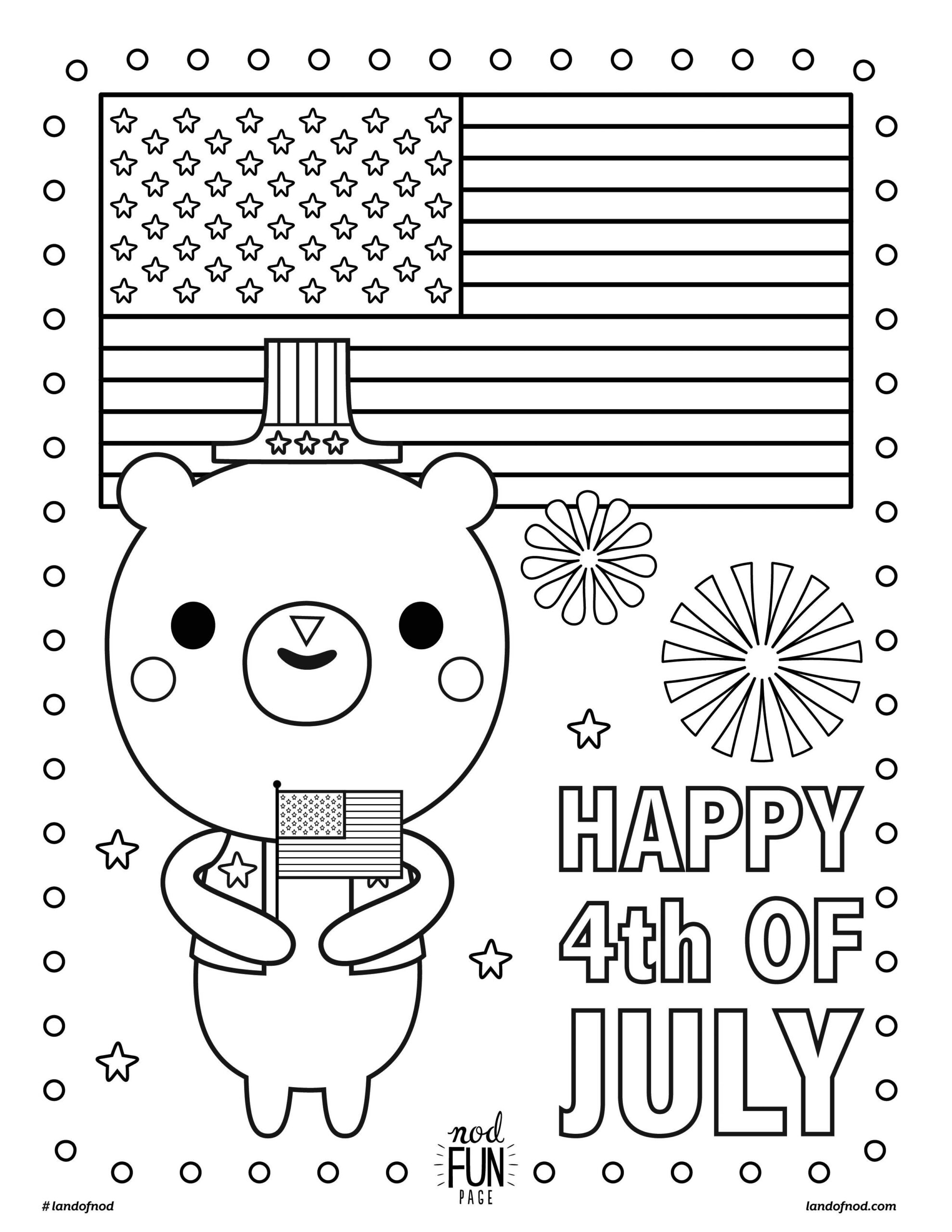 Free Printable Coloring Page: 4Th Of July - Crate&amp;amp;Kids Blog pertaining to Free Printable 4th of July Pictures