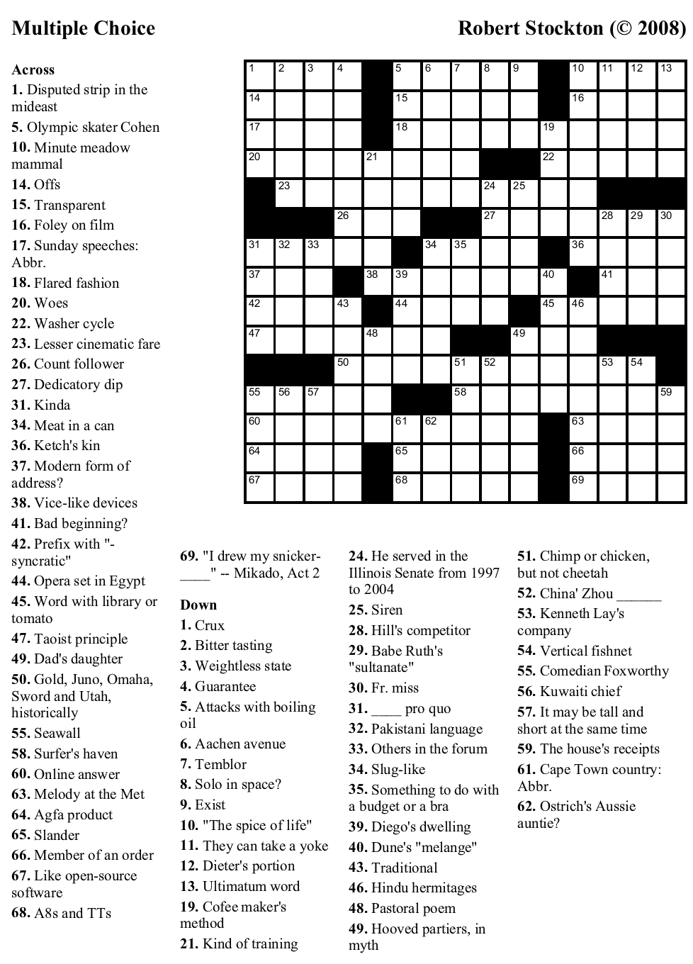 Free Printable Crossword Puzzles, Crossword, Crossword Puzzle with Free Online Printable Crossword Puzzles