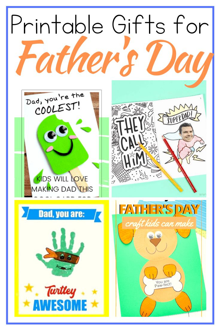 Free Printable Fathers Day Crafts Kids Can Make | Fathers Day intended for Free Preschool Fathers Day Printables