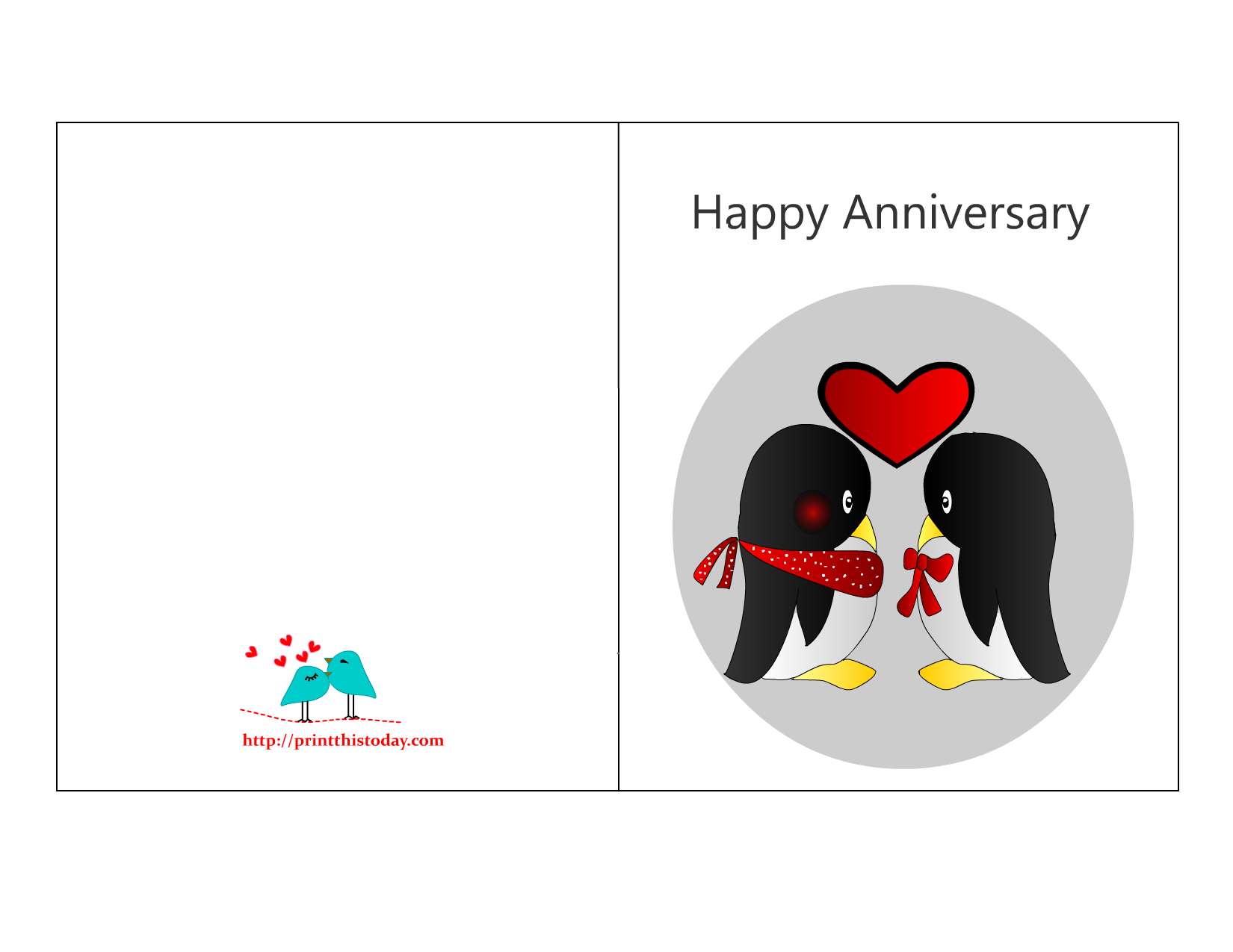 Free Printable Happy Anniversary Cards regarding Free Anniversary Printables