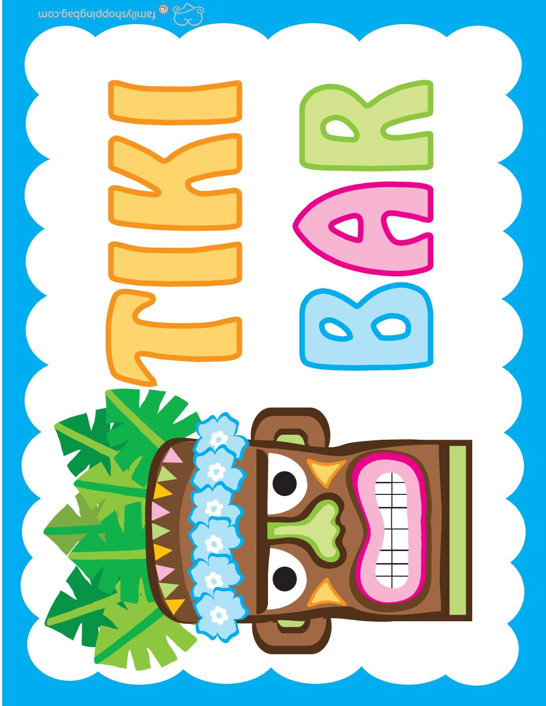 Free Printable Luau Coloring Pages And More | Lil Shannie regarding Free Luau Printables