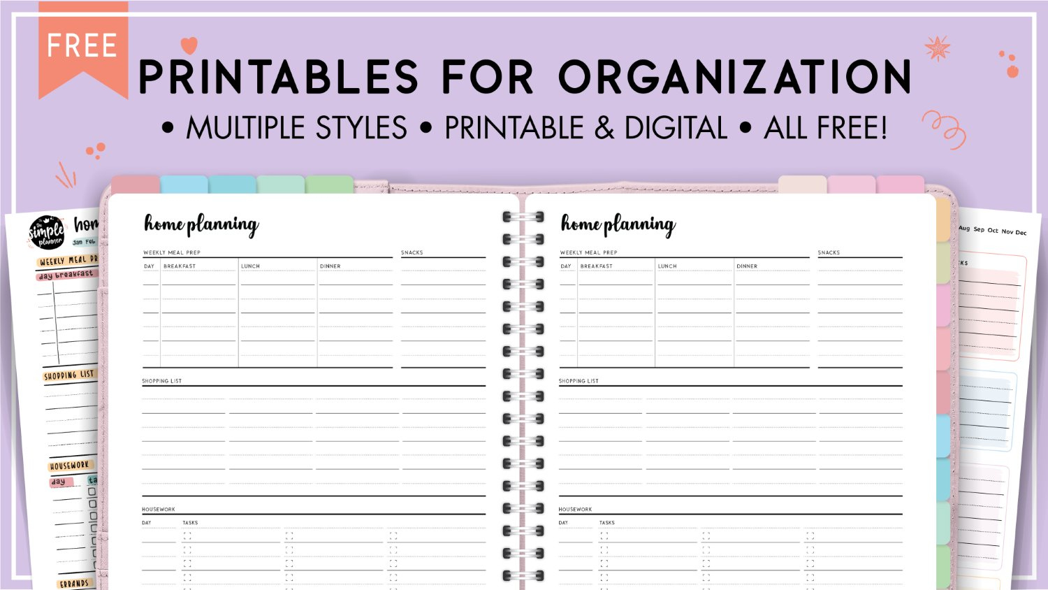 Free Printables Organization Friendly - Your Home Made Easy, Free with regard to Free Home Organization Printables