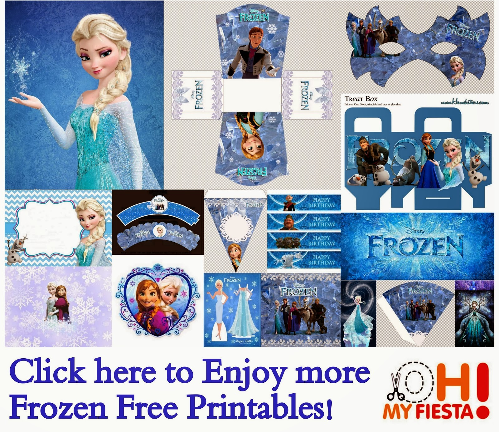 Great Frozen Free Printable Activity Book. - Oh My Fiesta! In English in Free Frozen Printables