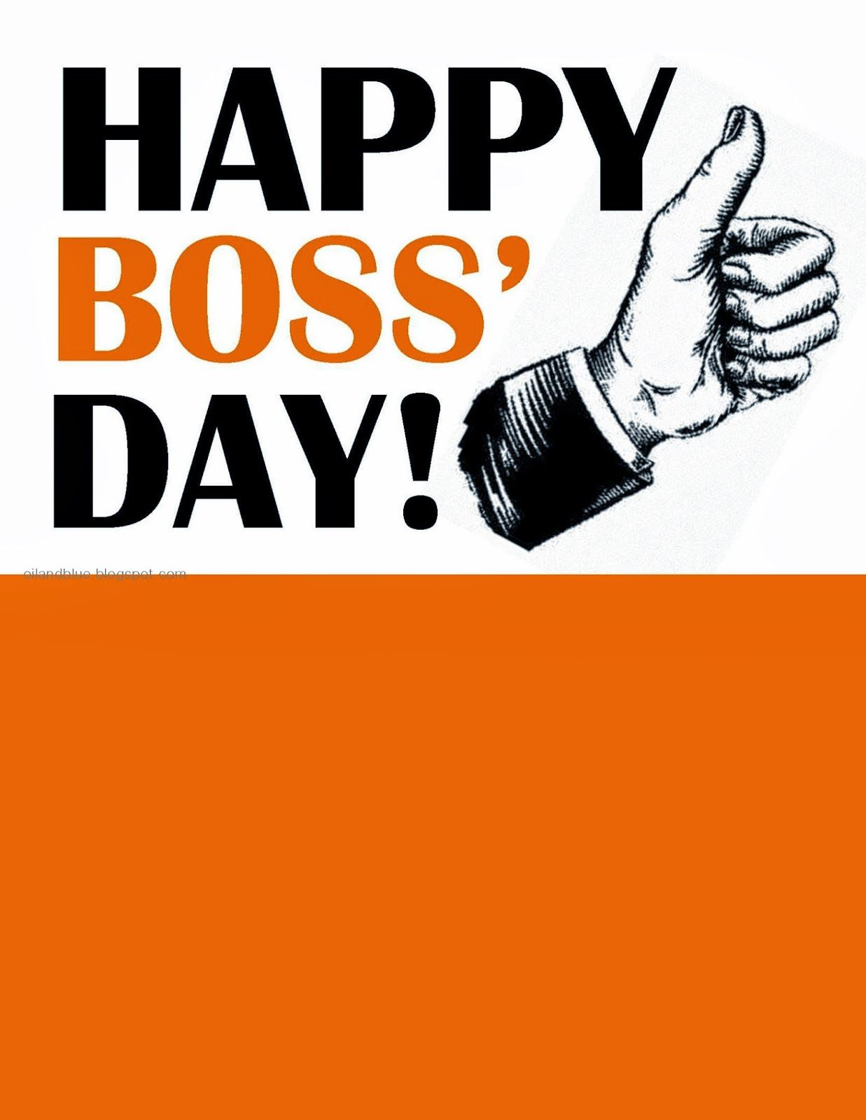 Happy Boss&amp;#039; Day Card - Free Printable | Happy Boss&amp;#039;S Day, Bosses for Boss Day Cards Free Printable