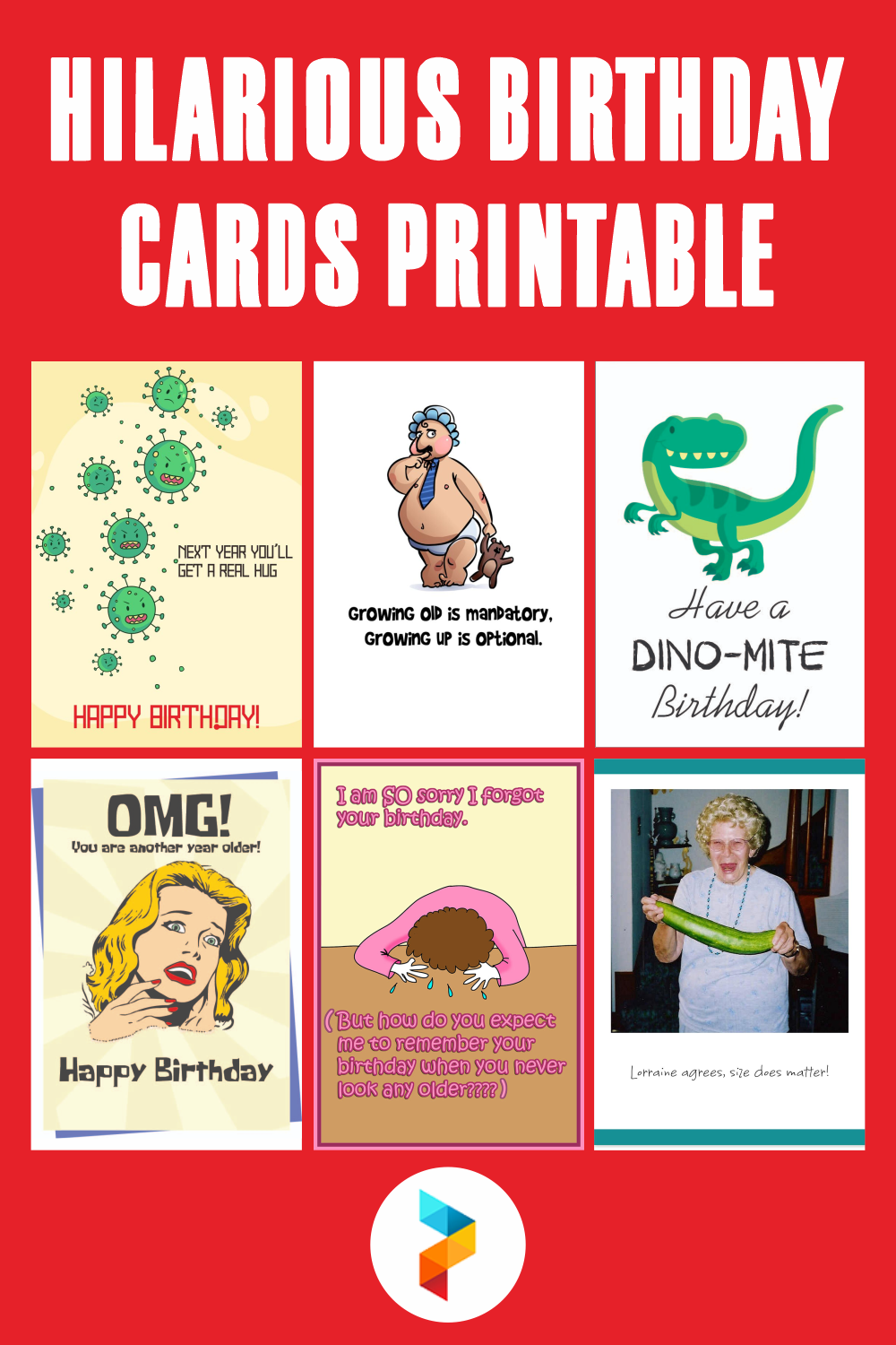 Hilarious Birthday Cards Printable | Birthday Card Printable within Free Funny Printable Cards