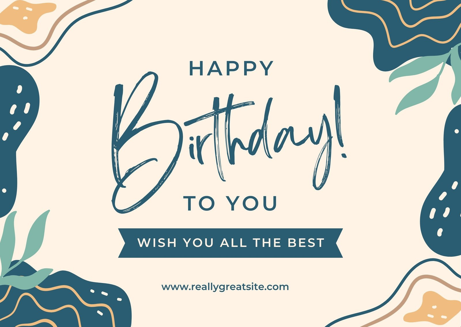 Page 3 - Free, Custom Printable Birthday Card Templates | Canva throughout Customized Birthday Cards Free Printable