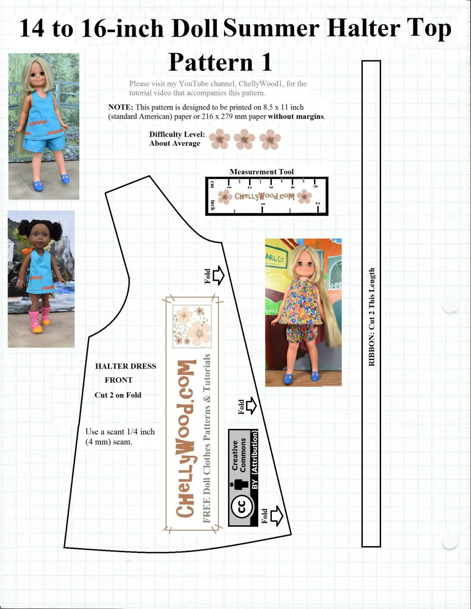 Pin On خياطة pertaining to American Girl Clothes Patterns Free Printable