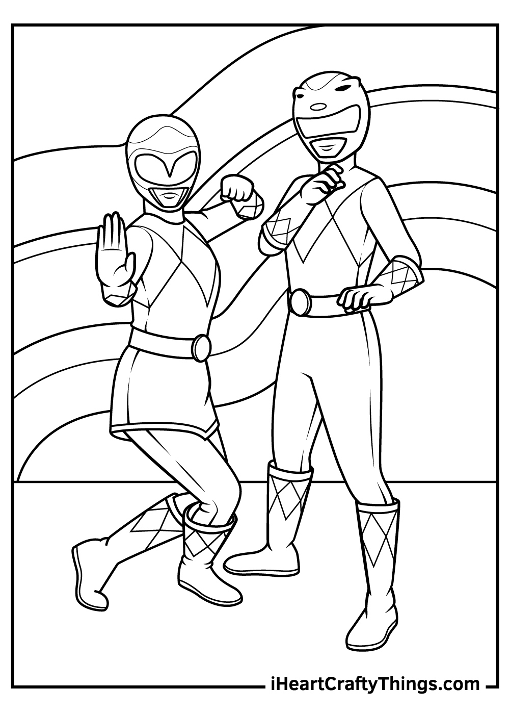 Power Rangers Coloring Pages (100% Free Printables) throughout Free Power Ranger Printables