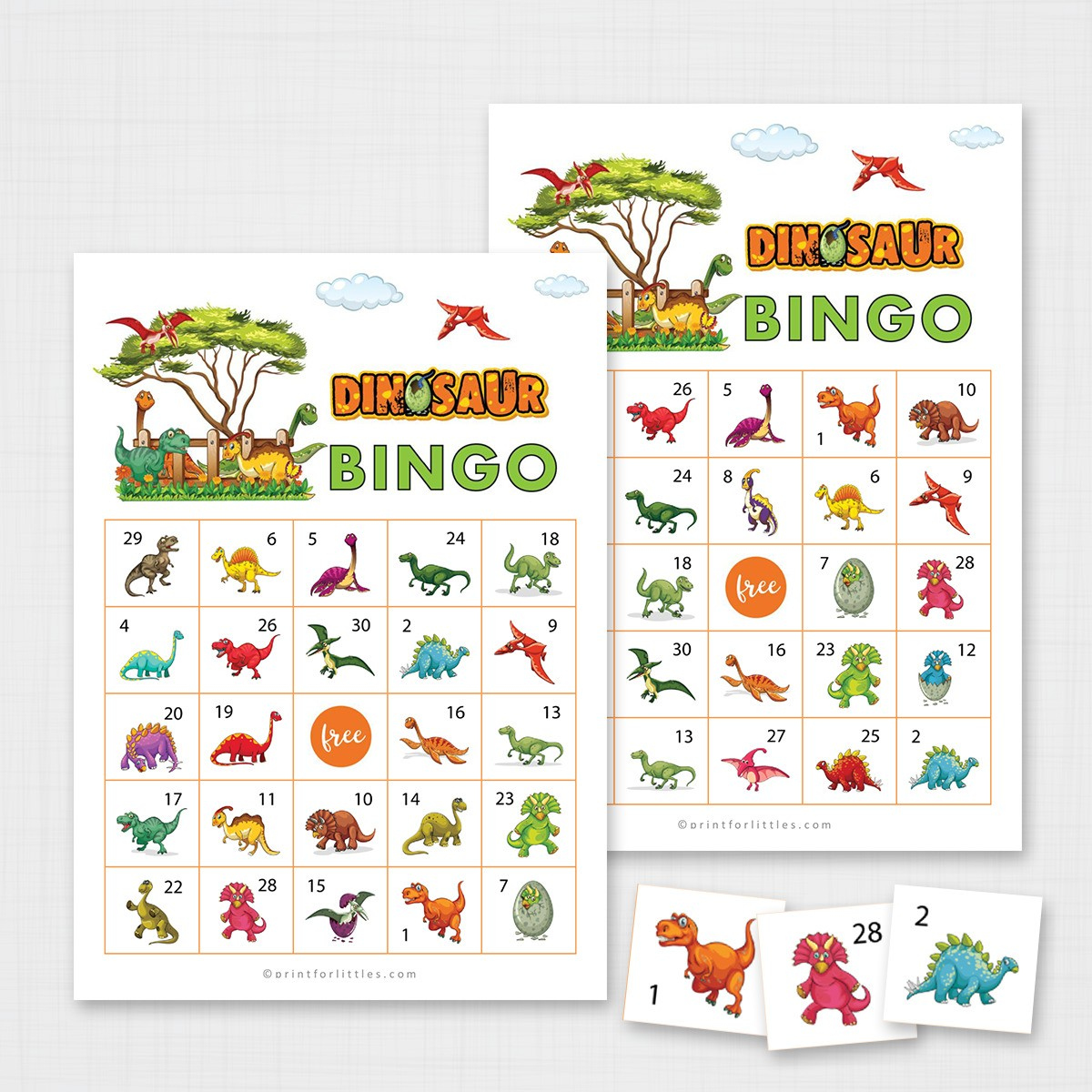 Printable Dinosaur Bingo For Kids pertaining to Dinosaur Bingo Printable Free