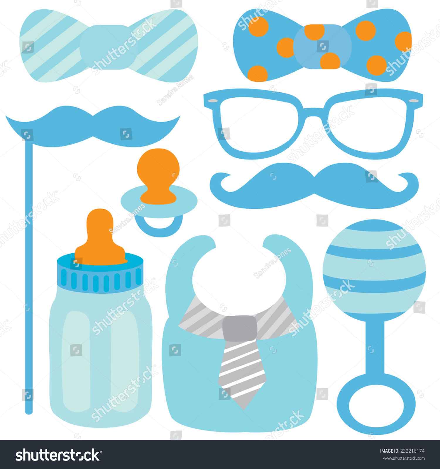 Props Baby Shower: Over 170 Royalty-Free Licensable Stock Vectors pertaining to Free Printable Baby Shower Photo Booth Props