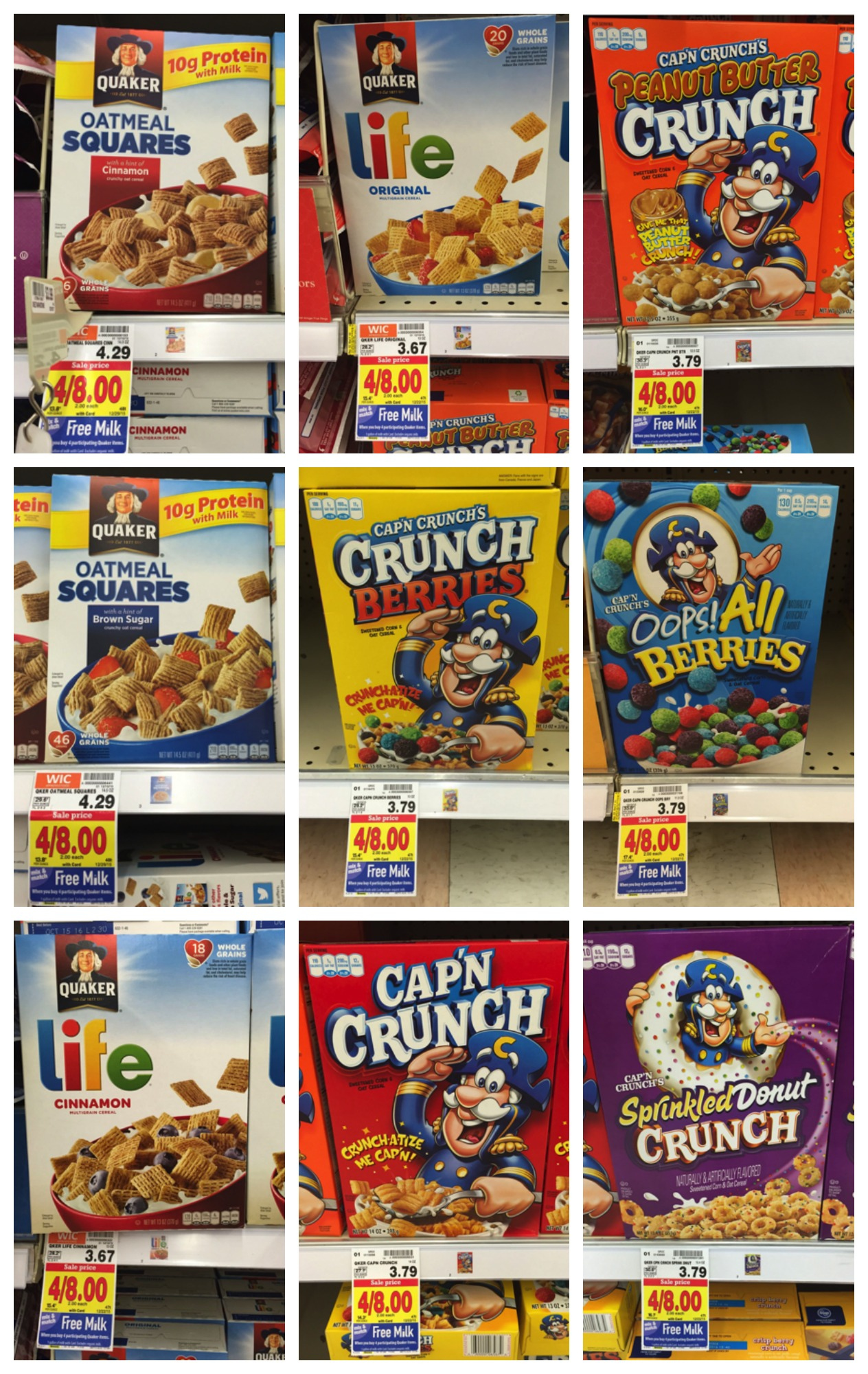 Quaker &amp;amp; Cap&amp;#039;N Crunch Free Milk Promo At Kroger Now - 12/22 within Free Milk Coupons Printable