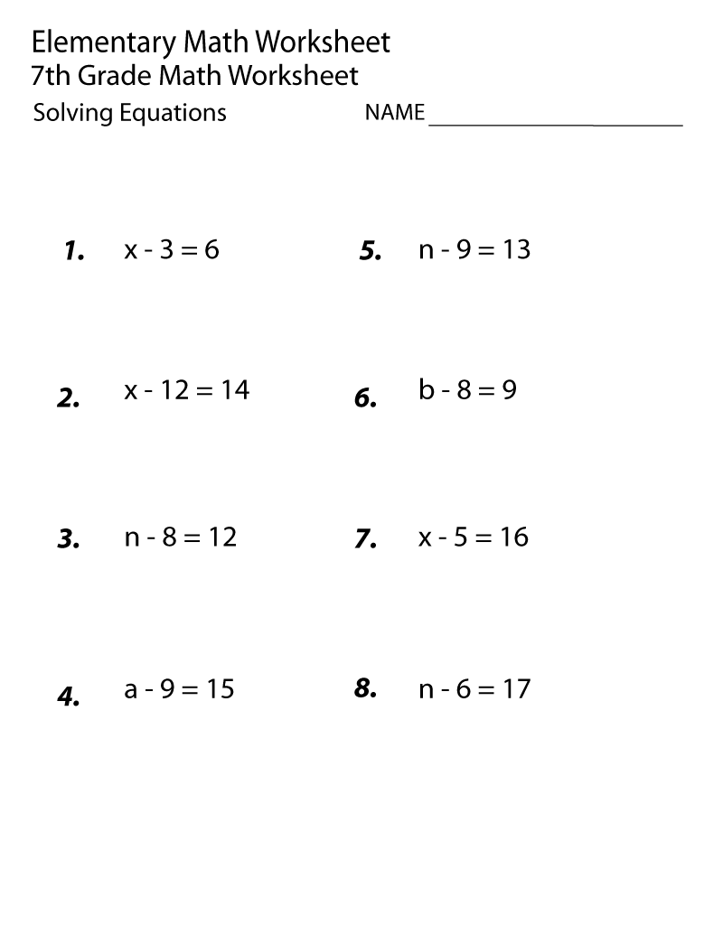 Seventh Grade Math Worksheets | Fractions, Exponents, Multiplication with regard to Free Printable 7Th Grade Math Worksheets