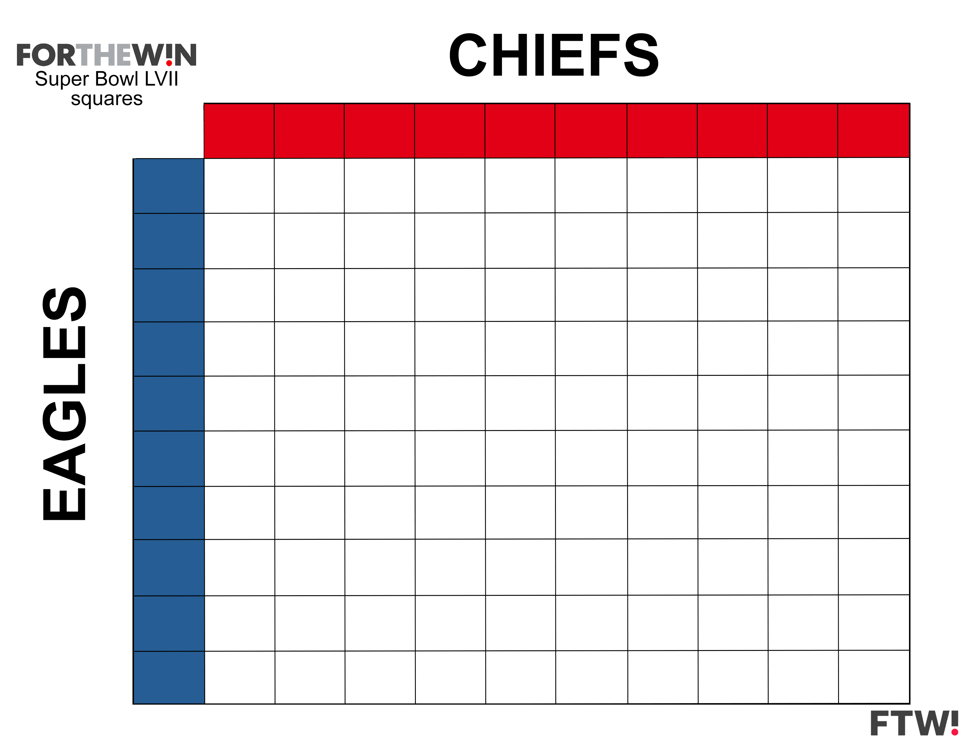 Super Bowl Squares Template: How To Download Your Free, 49% Off with regard to Football Squares Printable Free