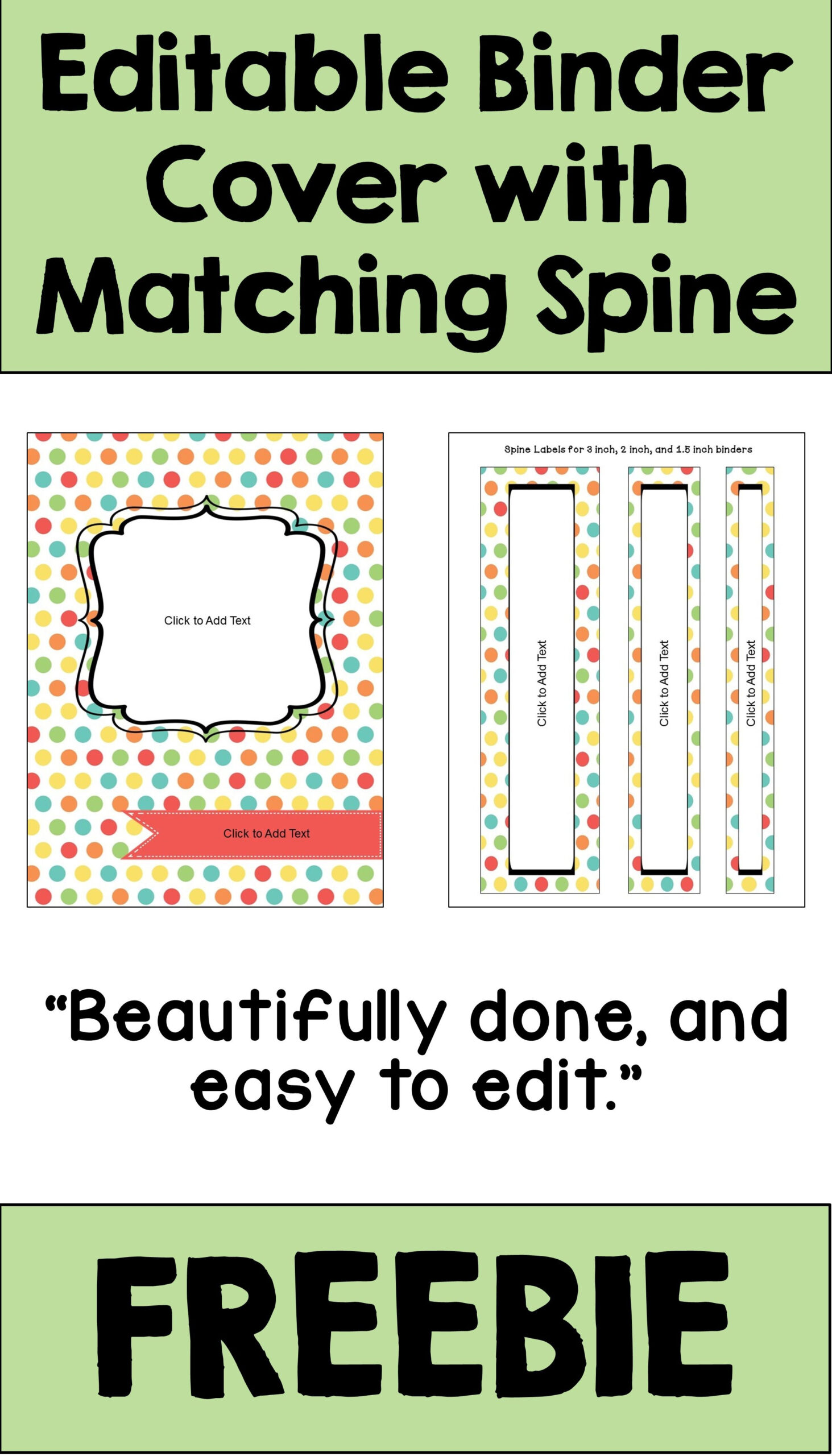 This Free Editable Binder Cover And Spine Is A Printable Template with Free Editable Printable Binder Covers And Spines