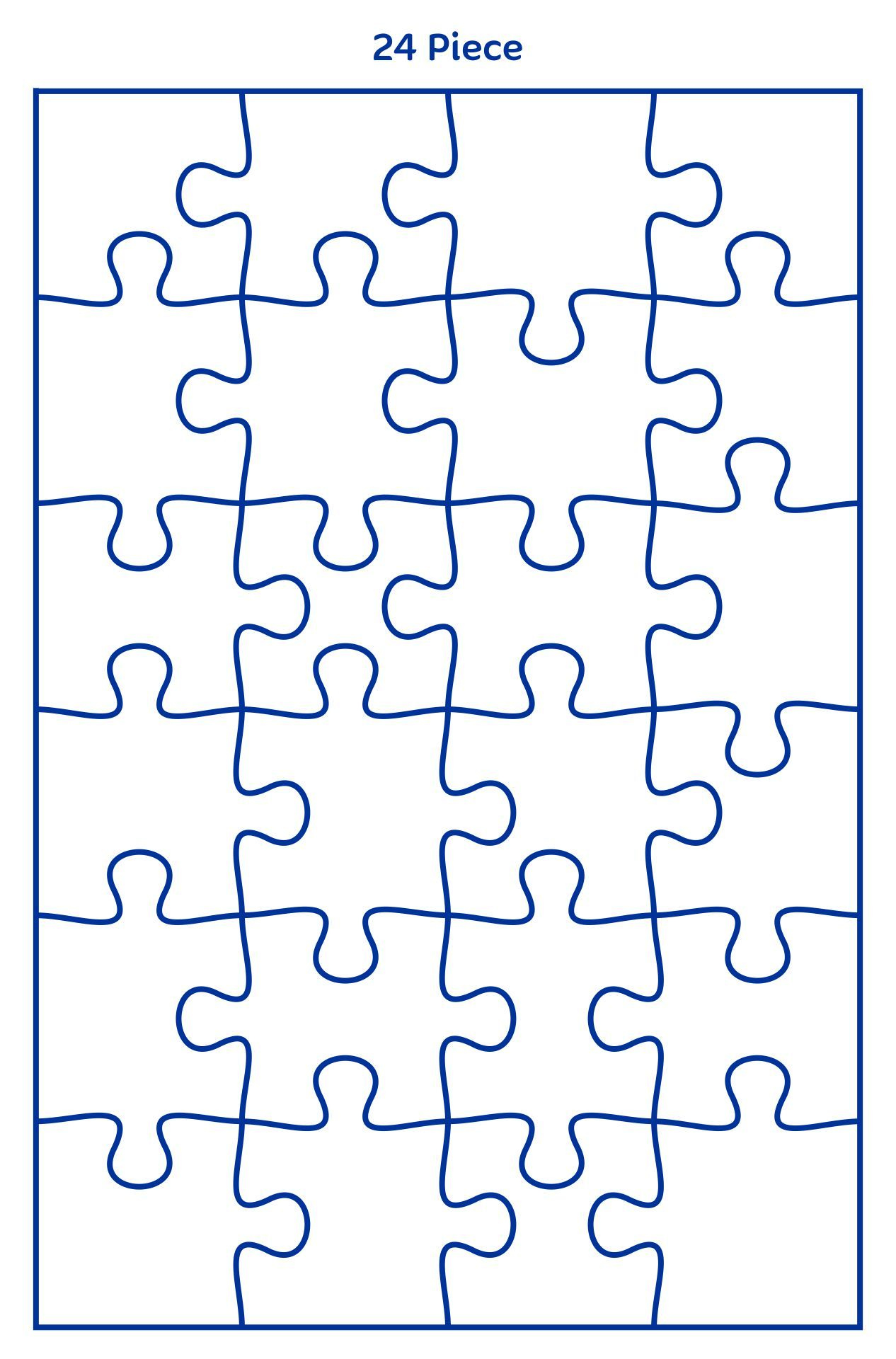 10 Best 9 Piece Jigsaw Puzzle Template Printable with regard to Free Printable Blank Jigsaw Puzzle Pieces