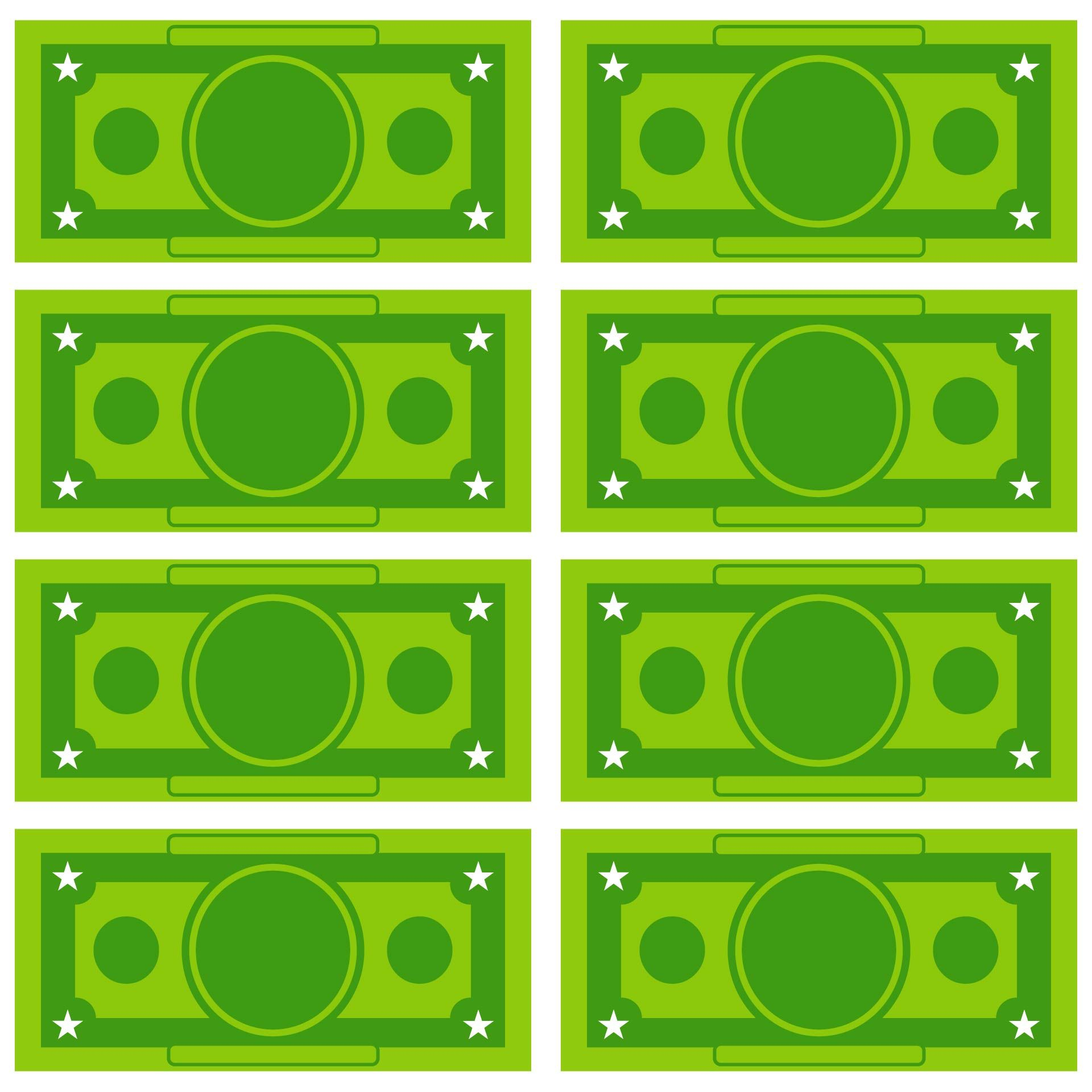 10 Best Free Printable Monopoly Money Templates Pdf regarding Free Printable Game Money
