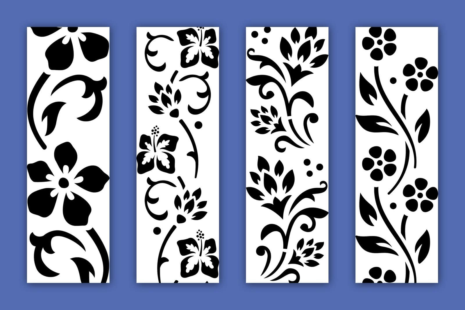 10 Free Flower Stencil Designs For Printing &amp;amp; Craft Projects, At in Free Printable Stencils For Painting