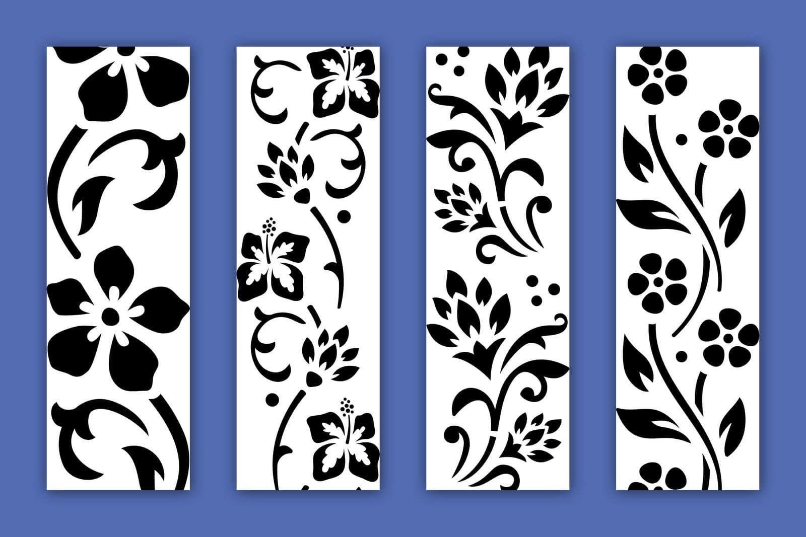10 Free Flower Stencil Designs For Printing &amp;amp; Craft Projects, At inside Free Printable Flower Stencils