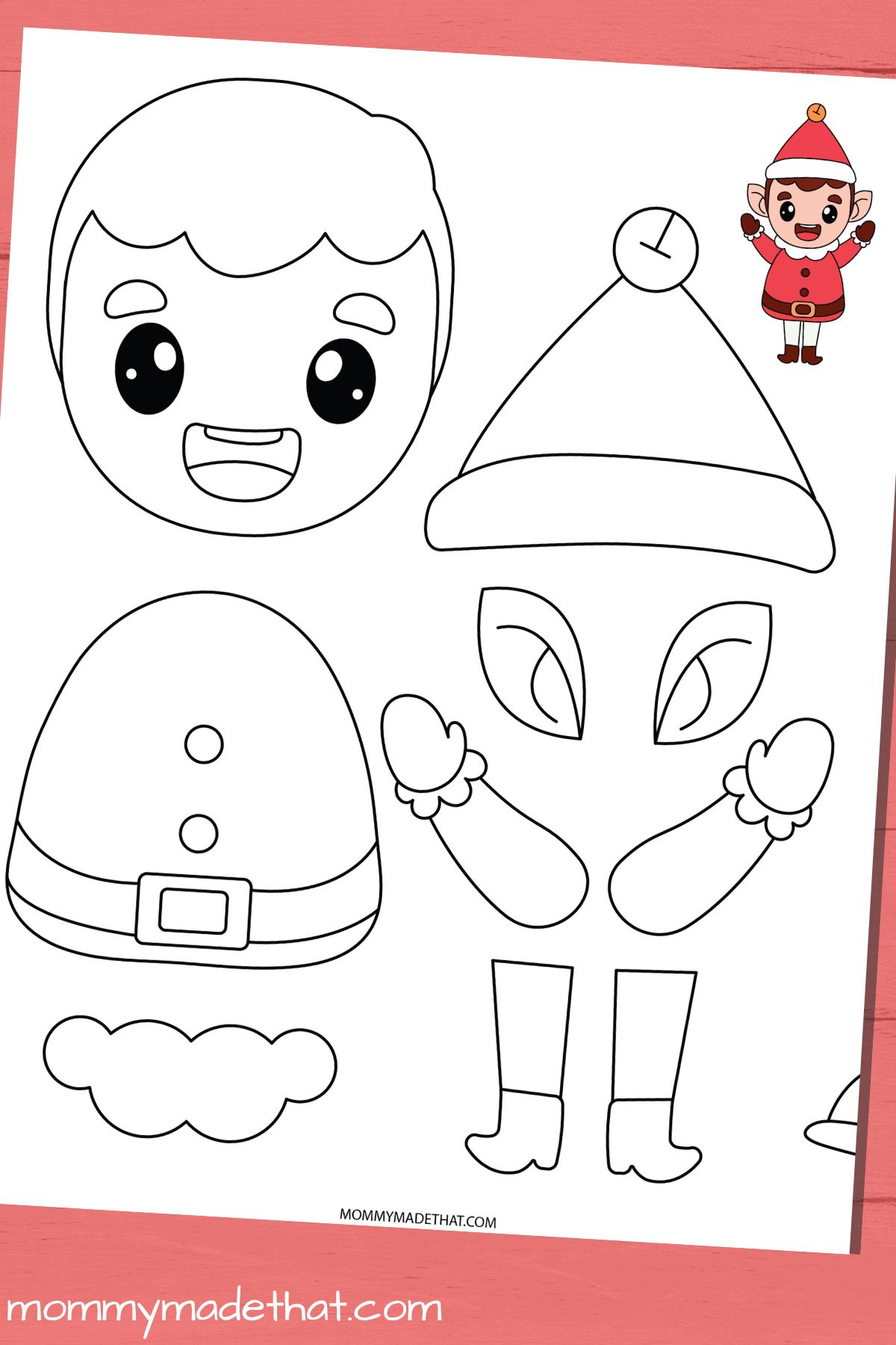 10 Fun Printable Christmas Crafts (Grab Them For Free) regarding Free Printable Christmas Craft Templates