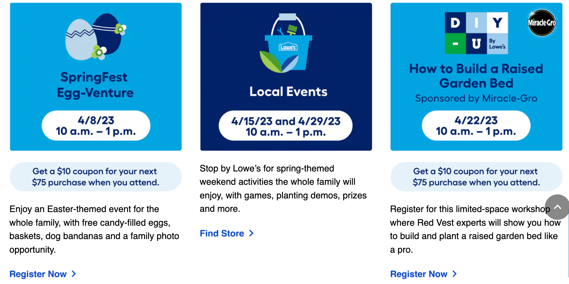 $10 Off $75 Lowe&amp;#039;S Coupon + Free Easter Event (Register Now) with regard to Free Printable Lowes Coupon 2025