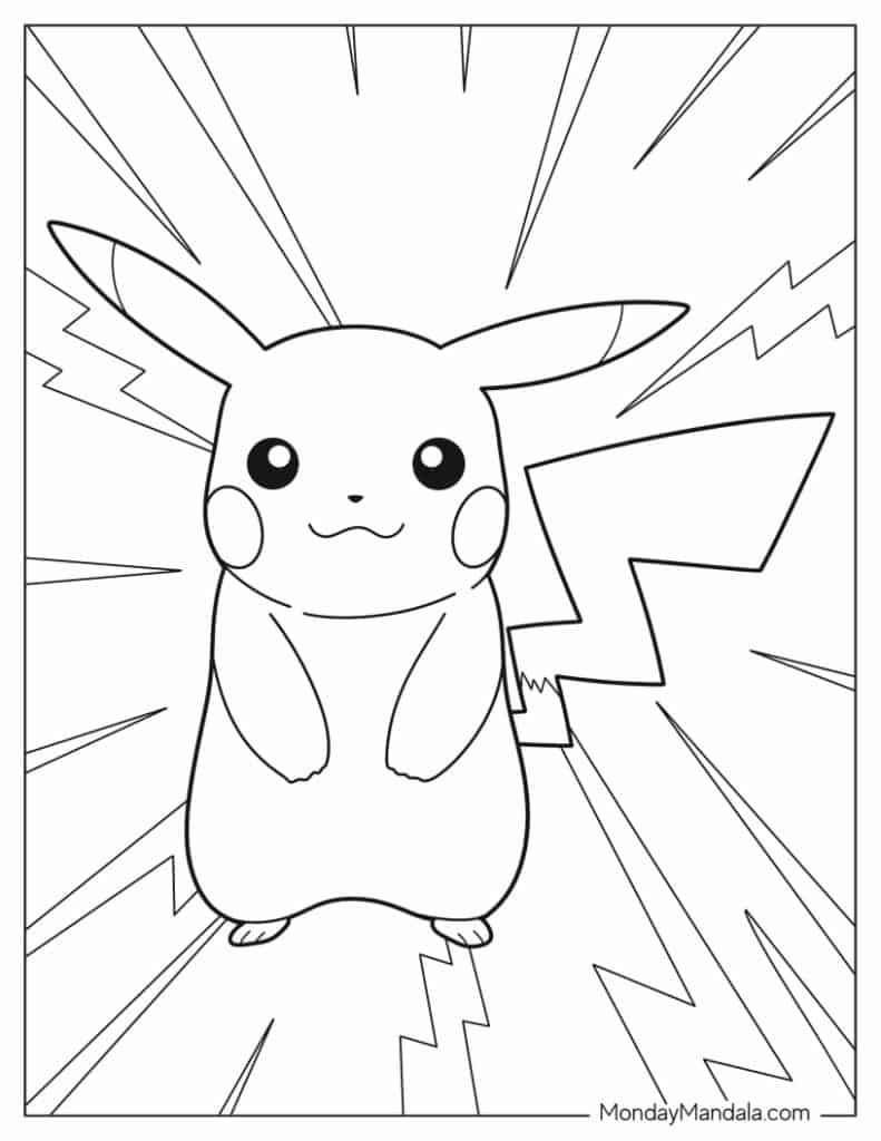 100 Pokemon Coloring Pages (Free Pdf Printables) throughout Free Printable Pokemon Coloring Pages