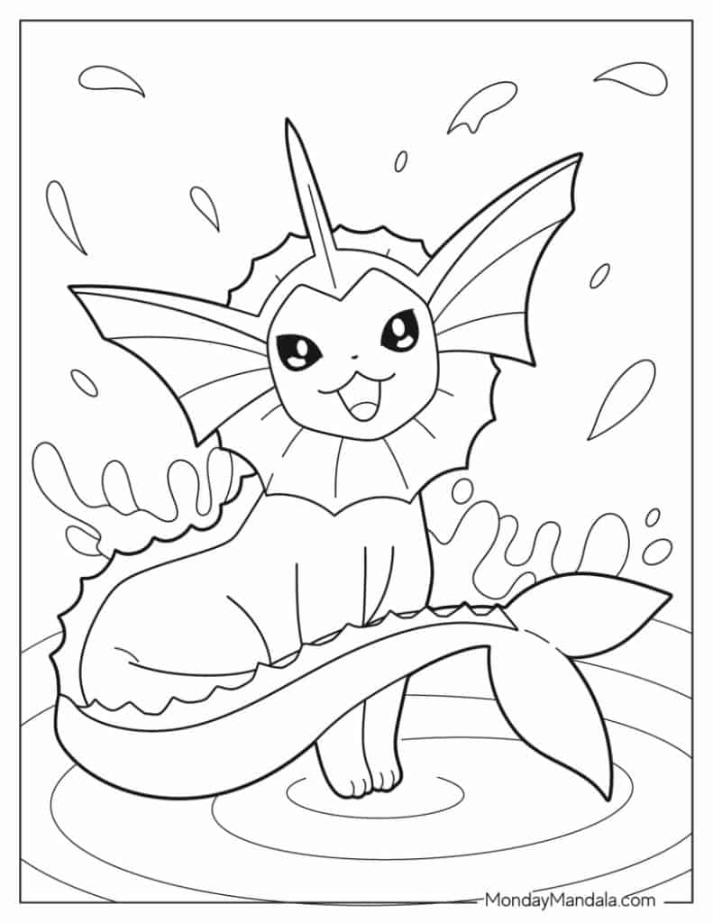 100 Pokemon Coloring Pages (Free Pdf Printables) throughout Free Printable Pokemon Coloring Pages