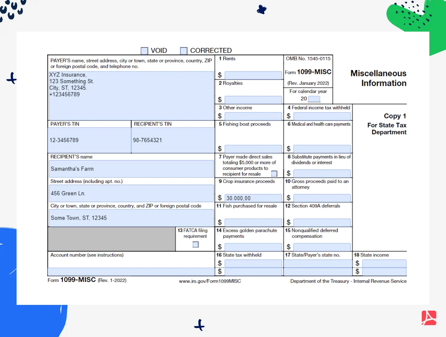 1099-Misc Form 2024: File 1099 Misc Online with Free Printable 1099 Misc Forms