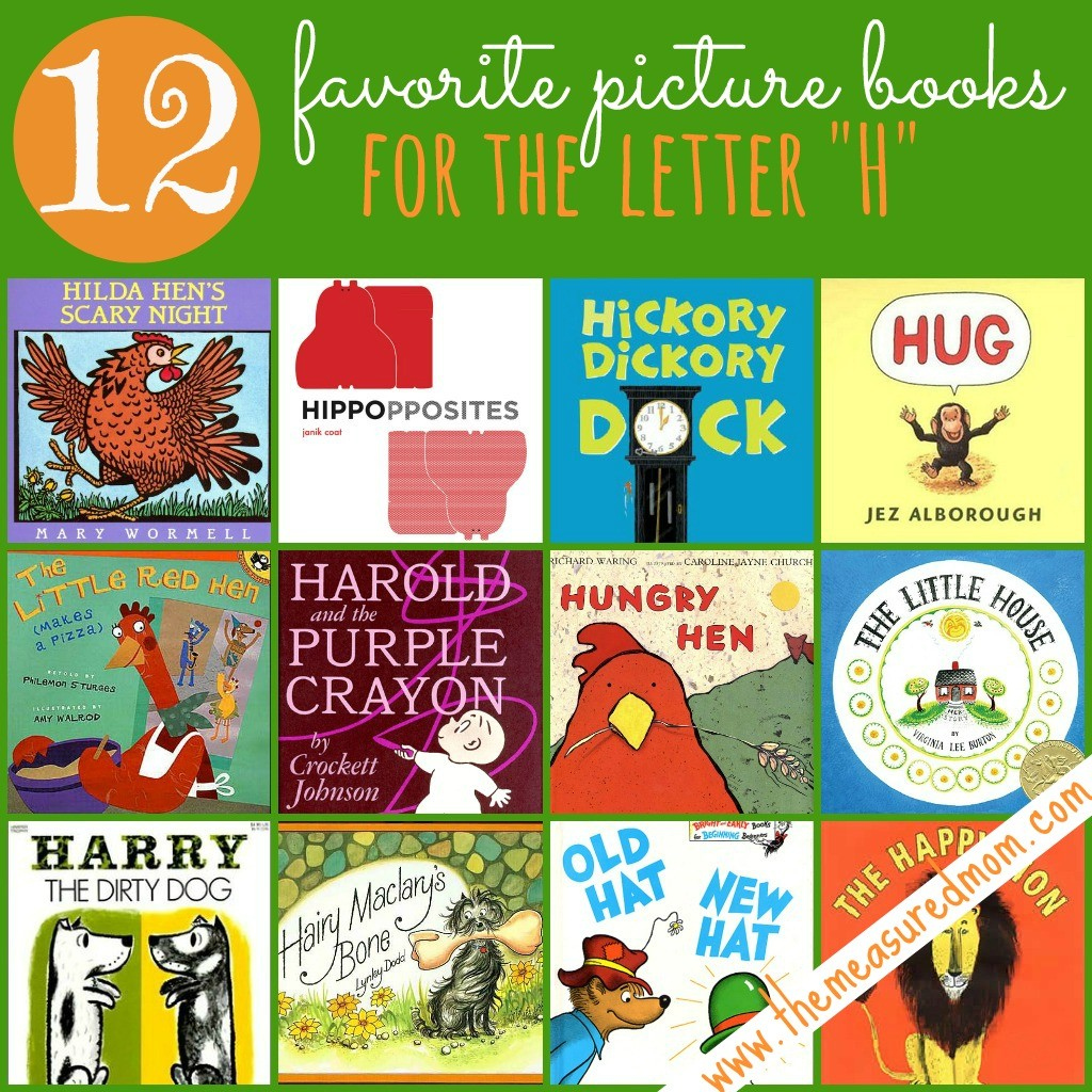 12 Books To Read For The Letter &amp;quot;H&amp;quot; - The Measured Mom intended for Free Printable Level H Books