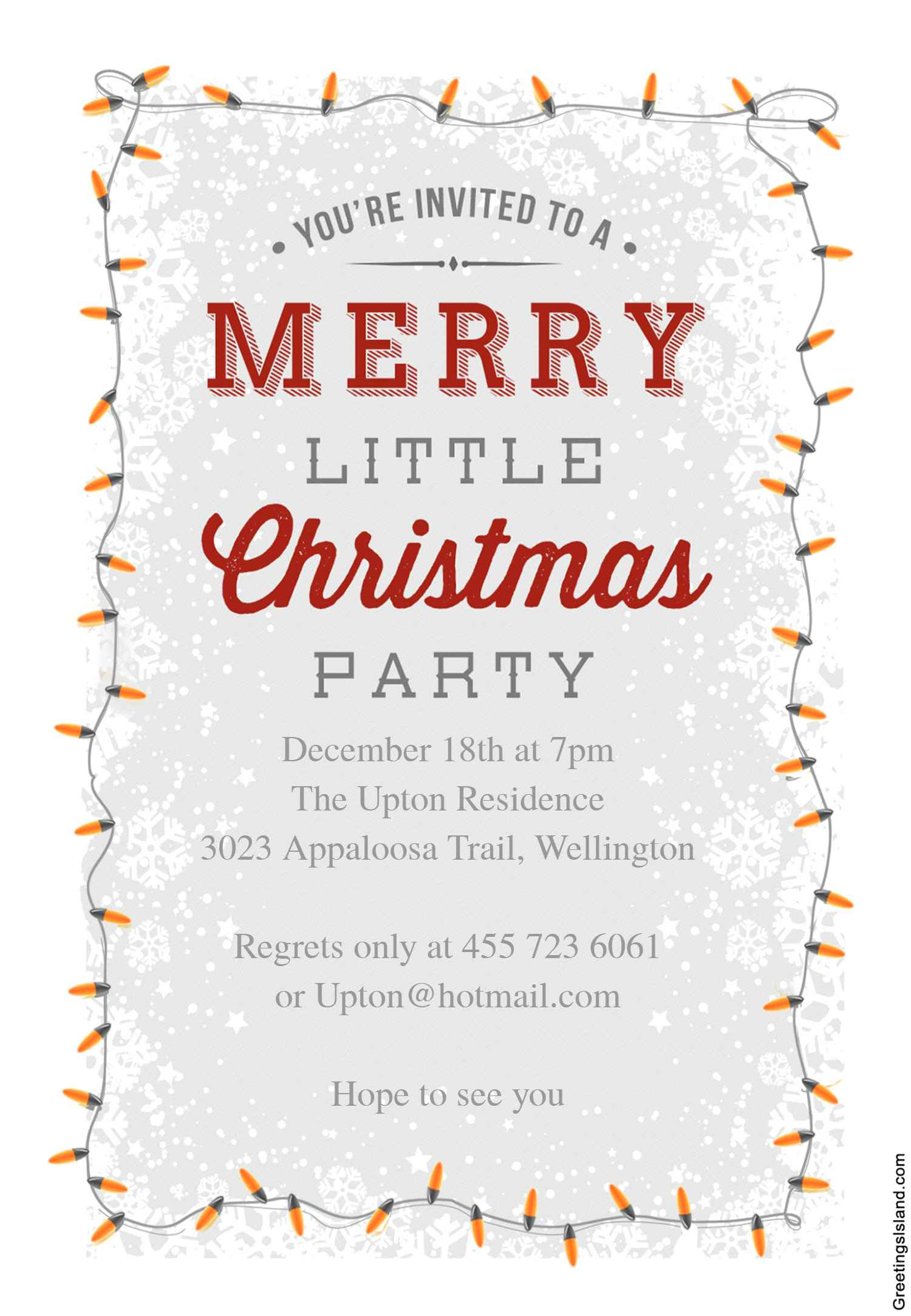 13 Free Christmas Party Invitations That You Can Print inside Christmas Party Invitation Templates Free Printable