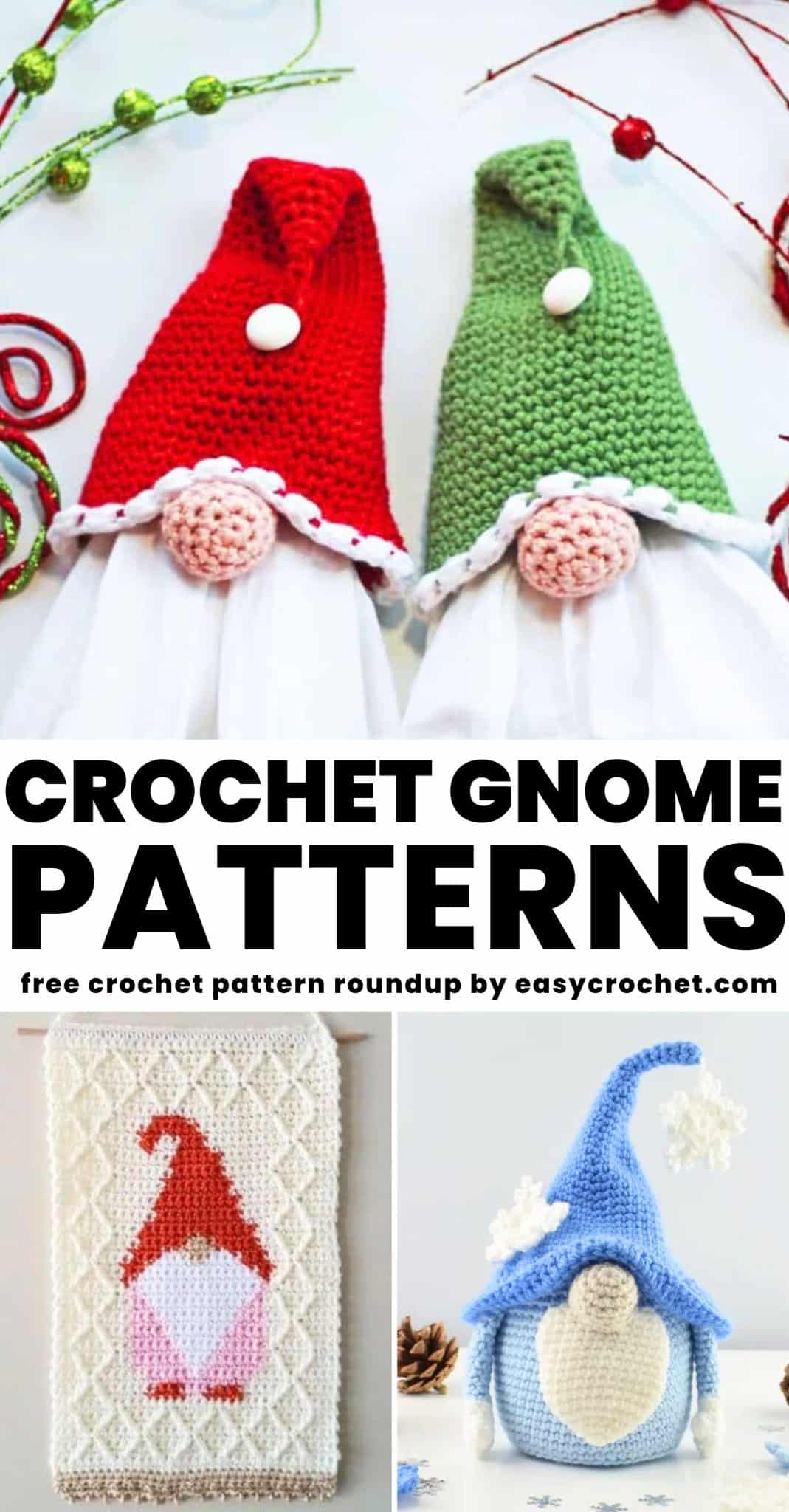 14 Free Crochet Patterns For Adorable Gnomes - Easy Crochet Patterns intended for Free Printable Crochet Patterns