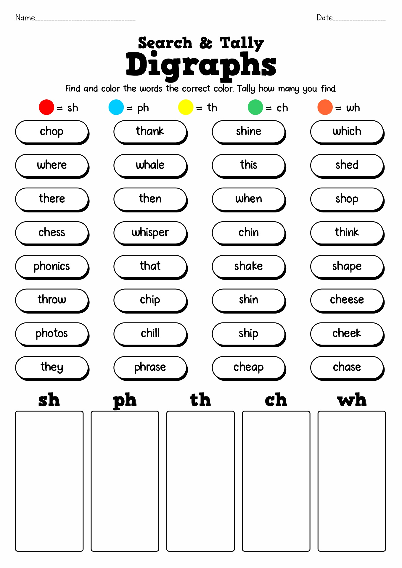 14 Free Printable Phonics Worksheets First Grade - Free Pdf At in Free Printable Grade 1 Phonics Worksheets