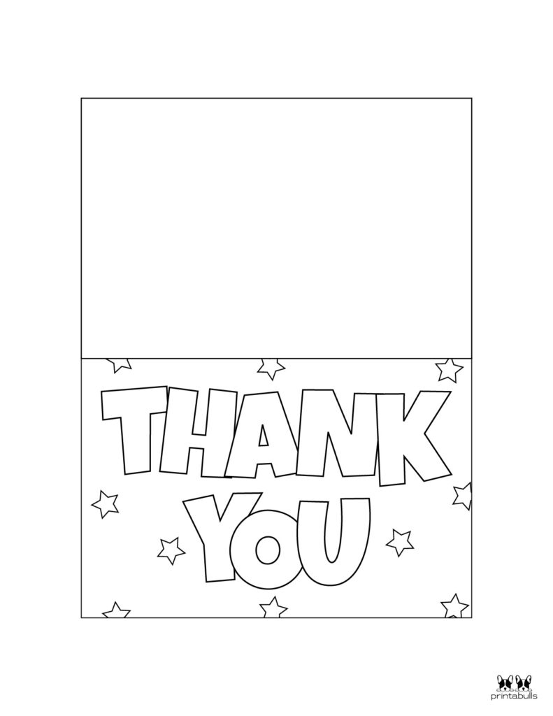 150+ Printable Thank You Cards - Free | Printabulls intended for Free Printable Thank You Notes