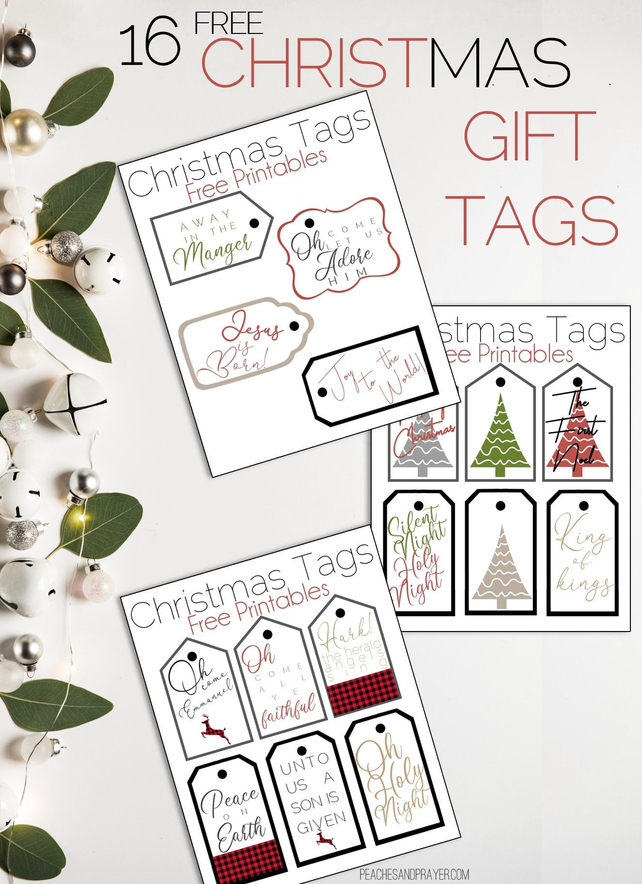 16 Free Printable Christmas Gift Tags That Point To Jesus | Free for Free Printable Christian Christmas Gift Tags