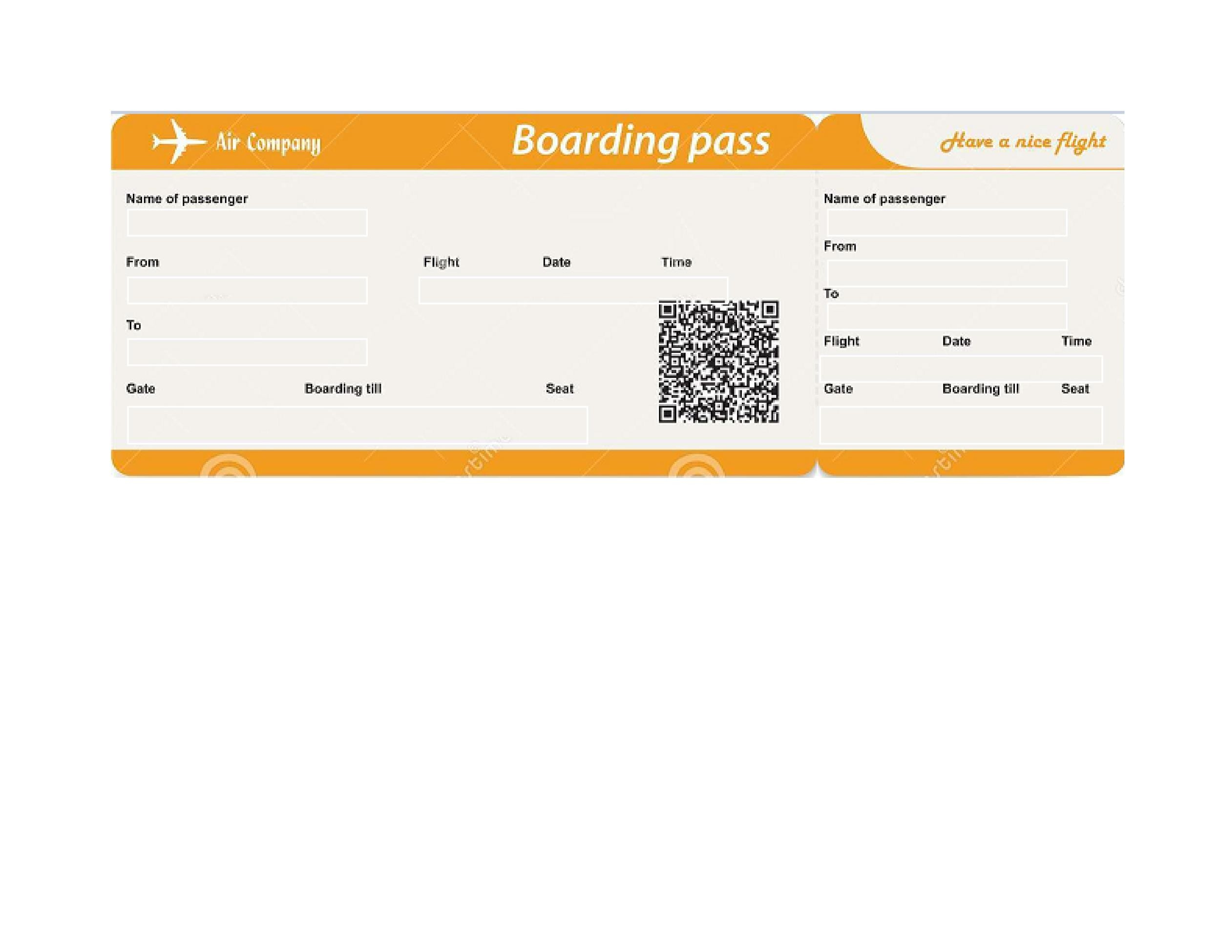 16 Real &amp;amp; Fake Boarding Pass Templates - 100% Free ᐅ Templatelab intended for Free Printable Boarding Pass